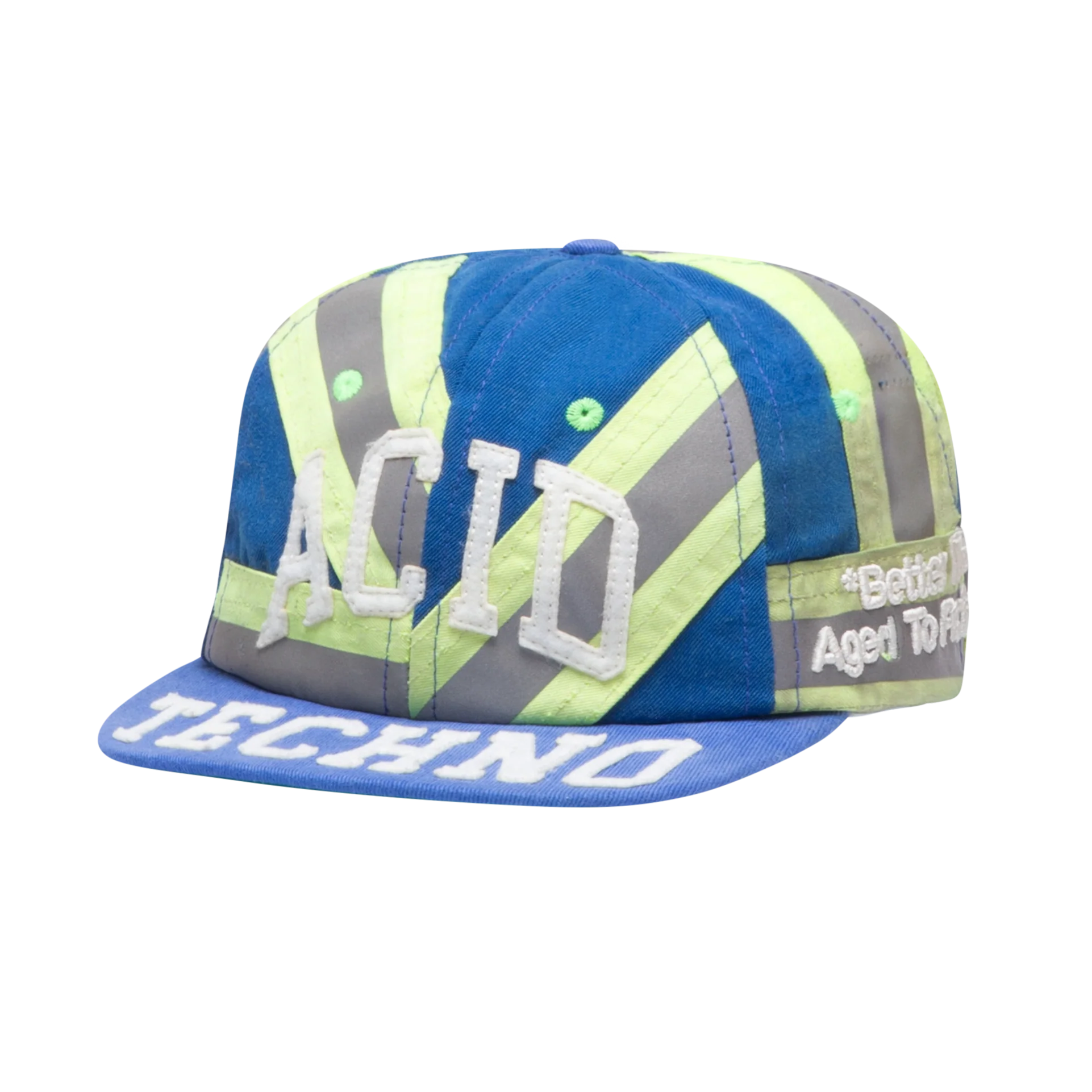 Acid Techno Reconstructed Hi-Vis Hat