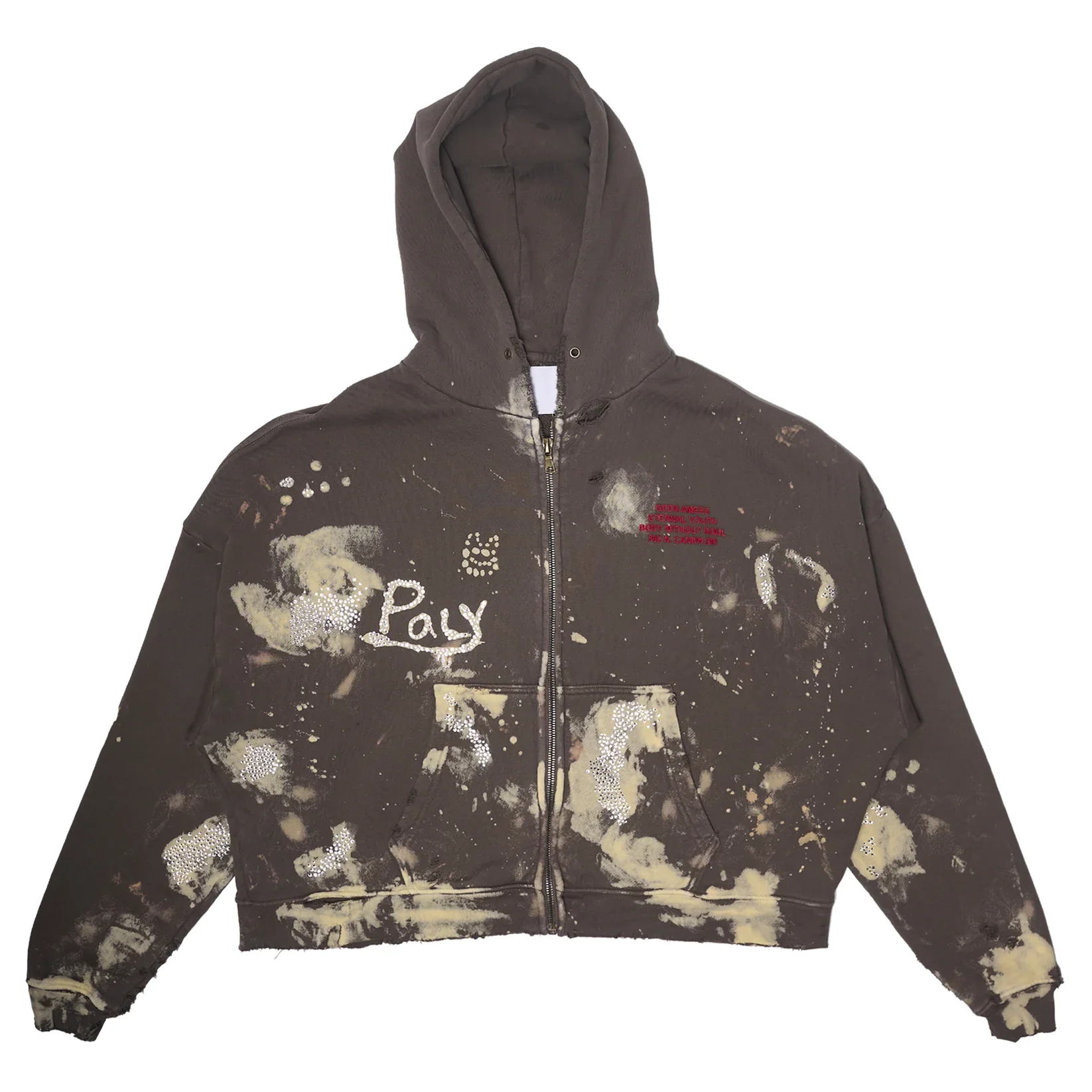 Been Amess Zip Hooded Sweatshirt