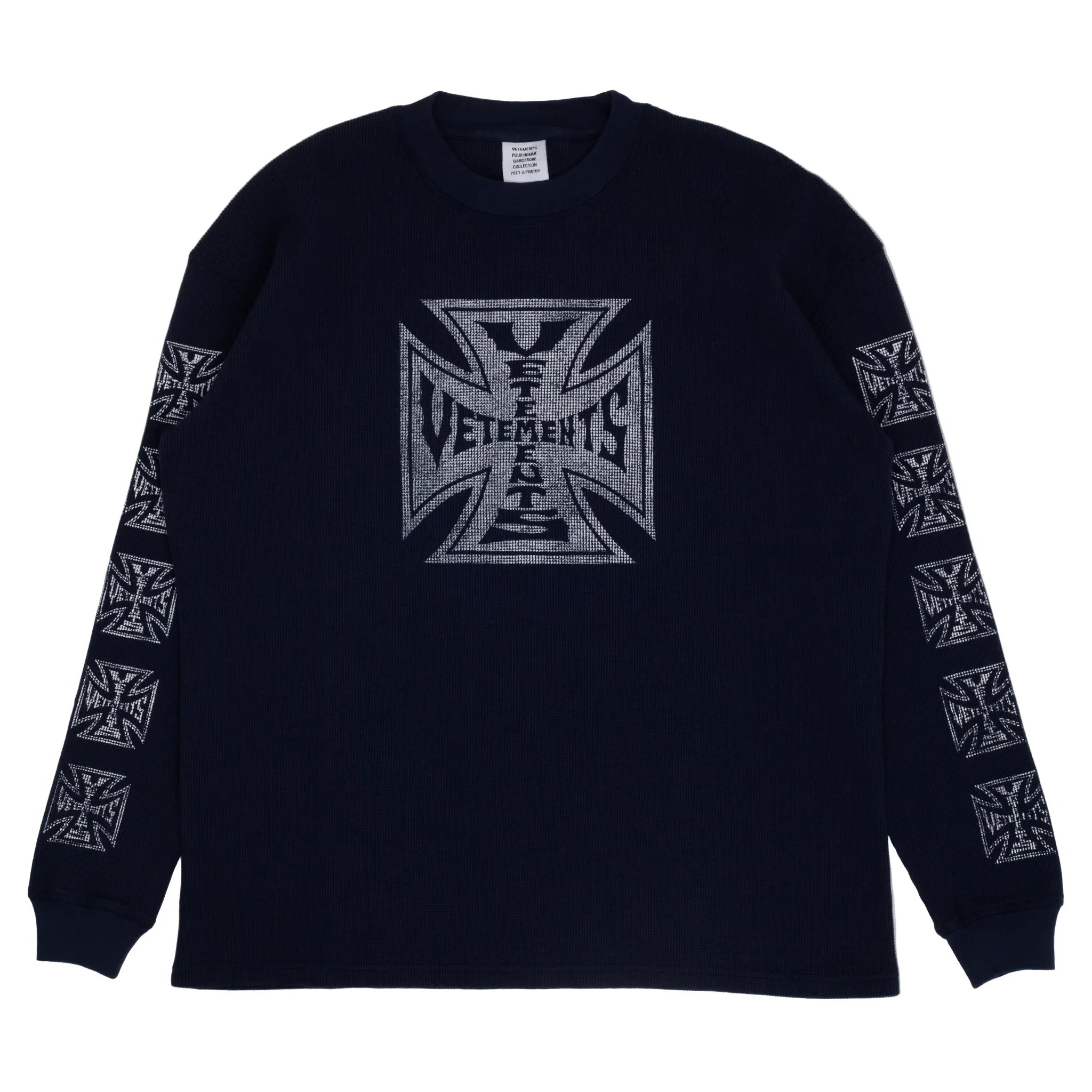 Biker Cross Waffle Longsleeve - Image 3