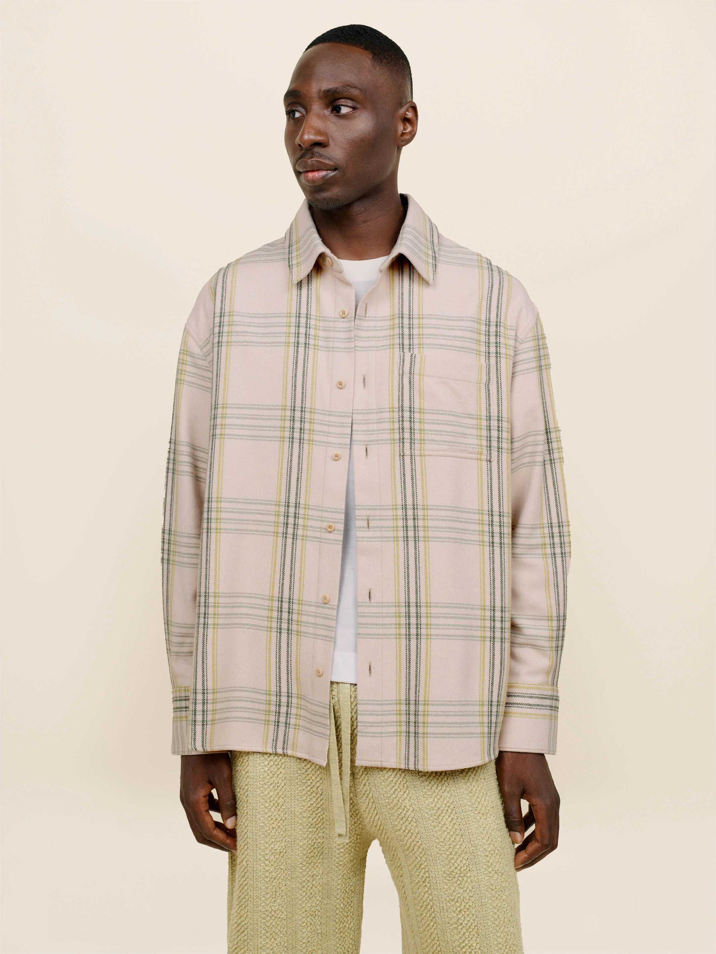 Cashlite Plaid Overshirt - Image 2