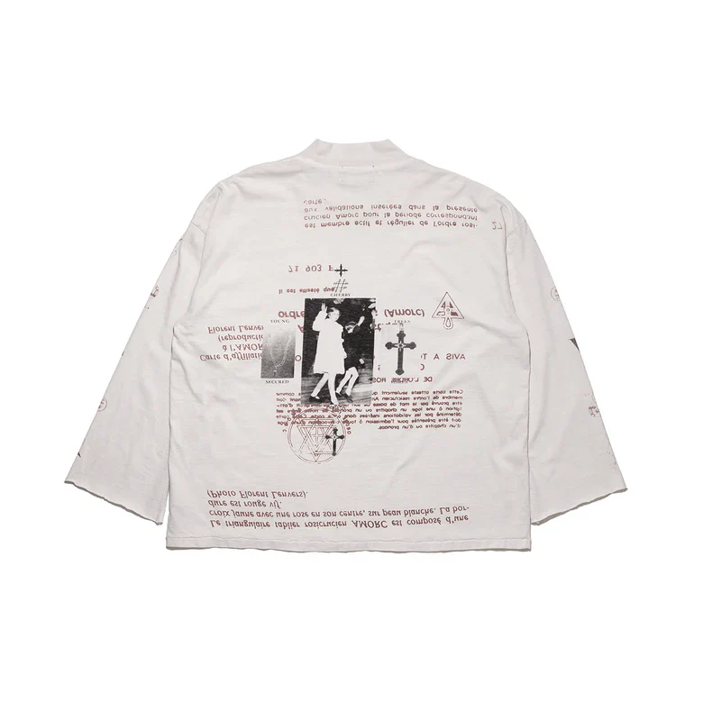 Cherry Mock Neck LS T-Shirt - Image 2