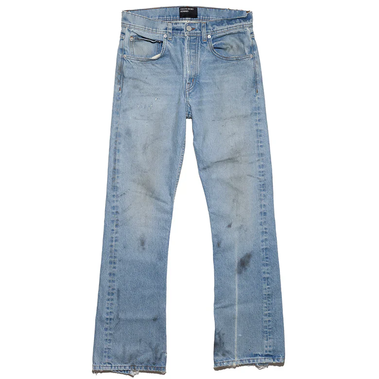 Classic Flare Leg Jeans - Image 3