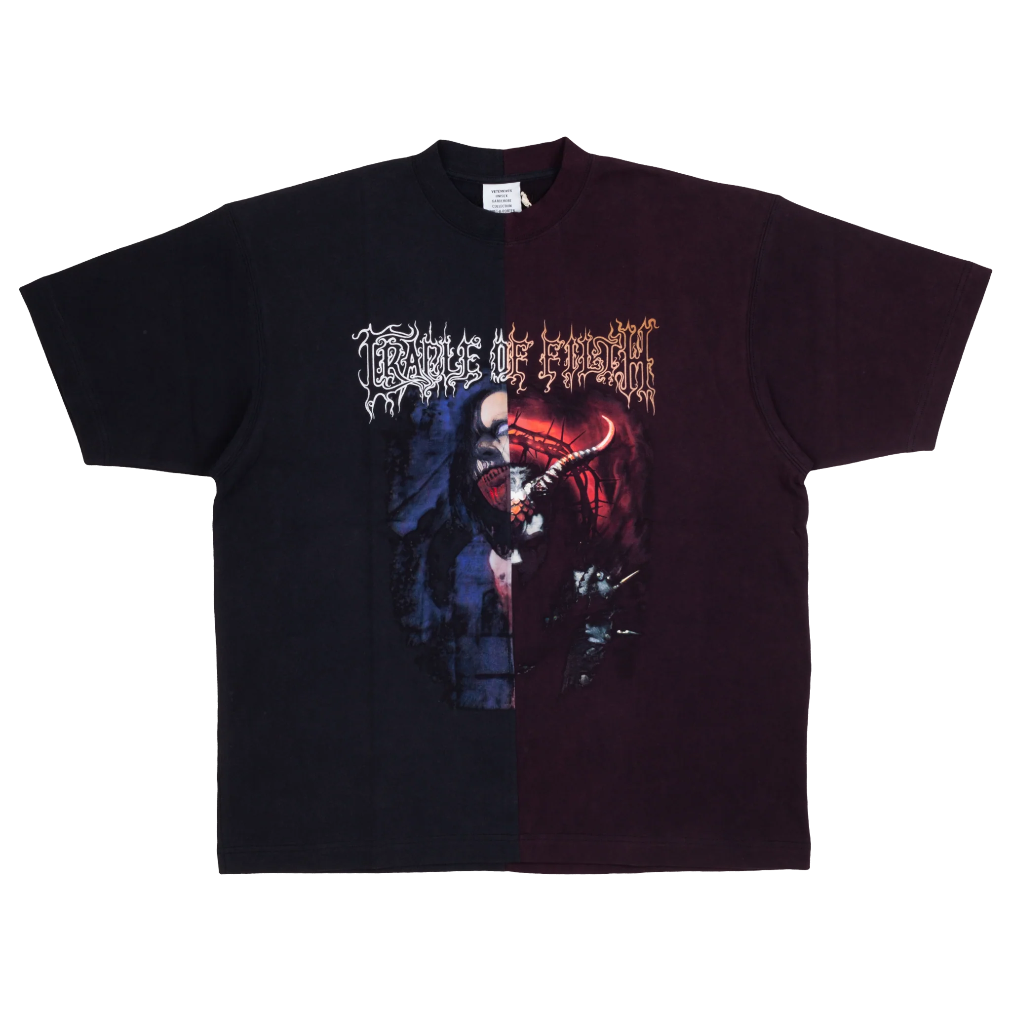Cradle of Filth Cut-Up Oversized T-Shirt