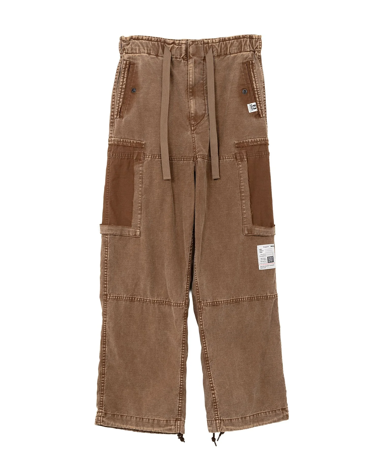 Cotton Satin Cargo Pants - Image 3