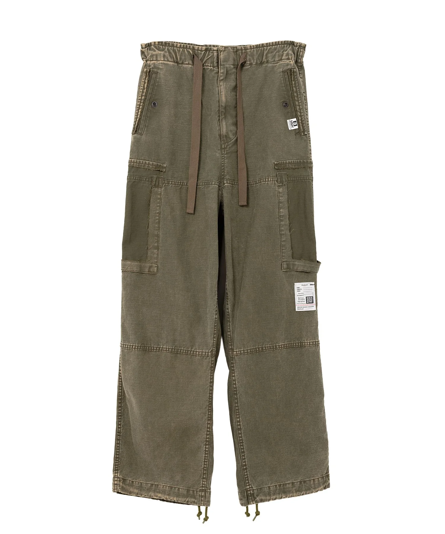 Cotton Satin Cargo Pants - Image 5