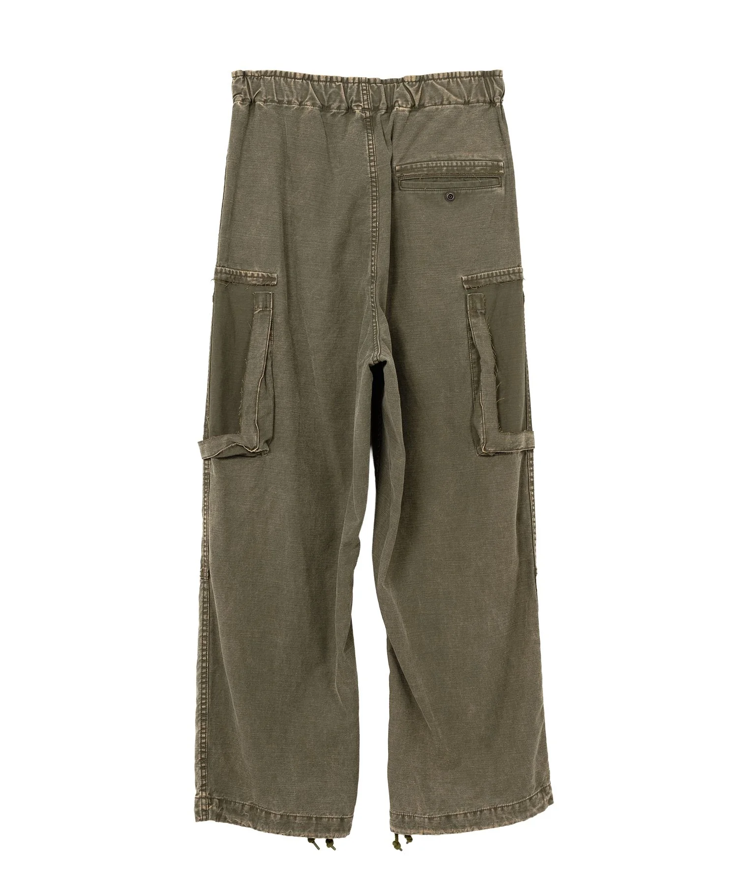 Cotton Satin Cargo Pants - Image 6