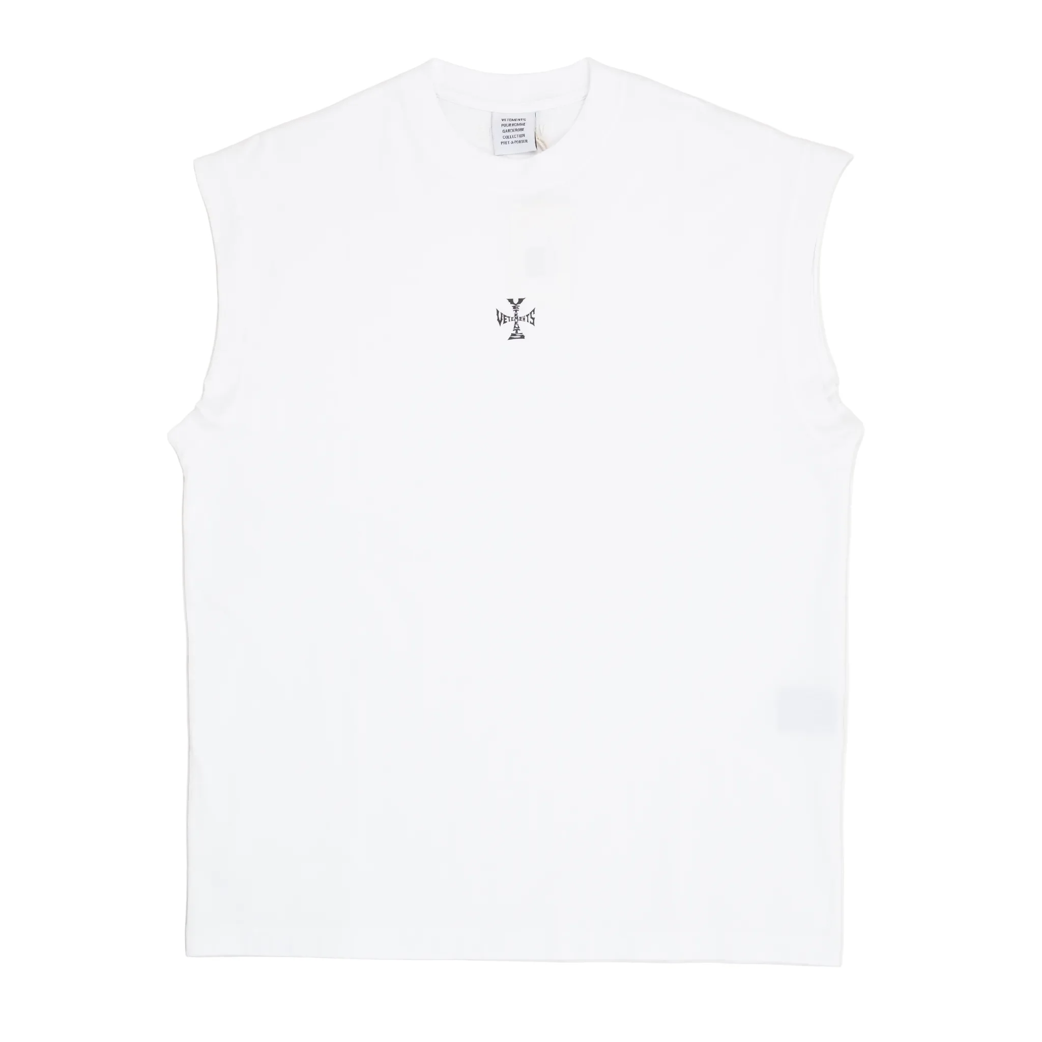 Cross Logo Sleeveless T-Shirt