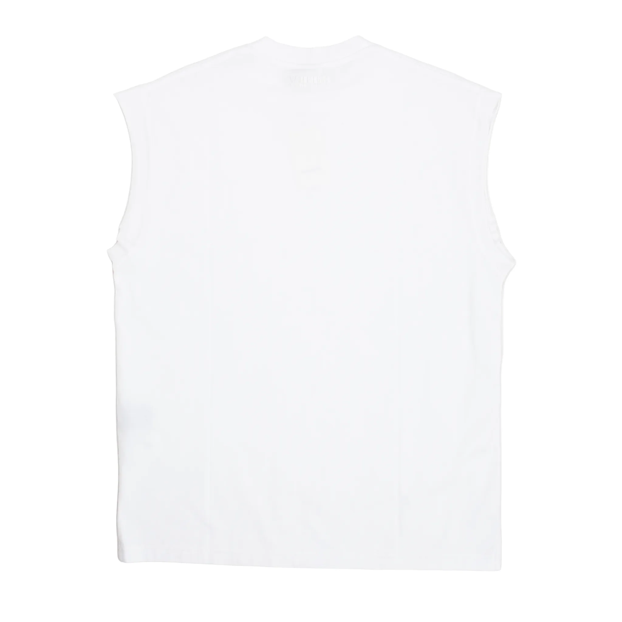 Cross Logo Sleeveless T-Shirt - Image 2