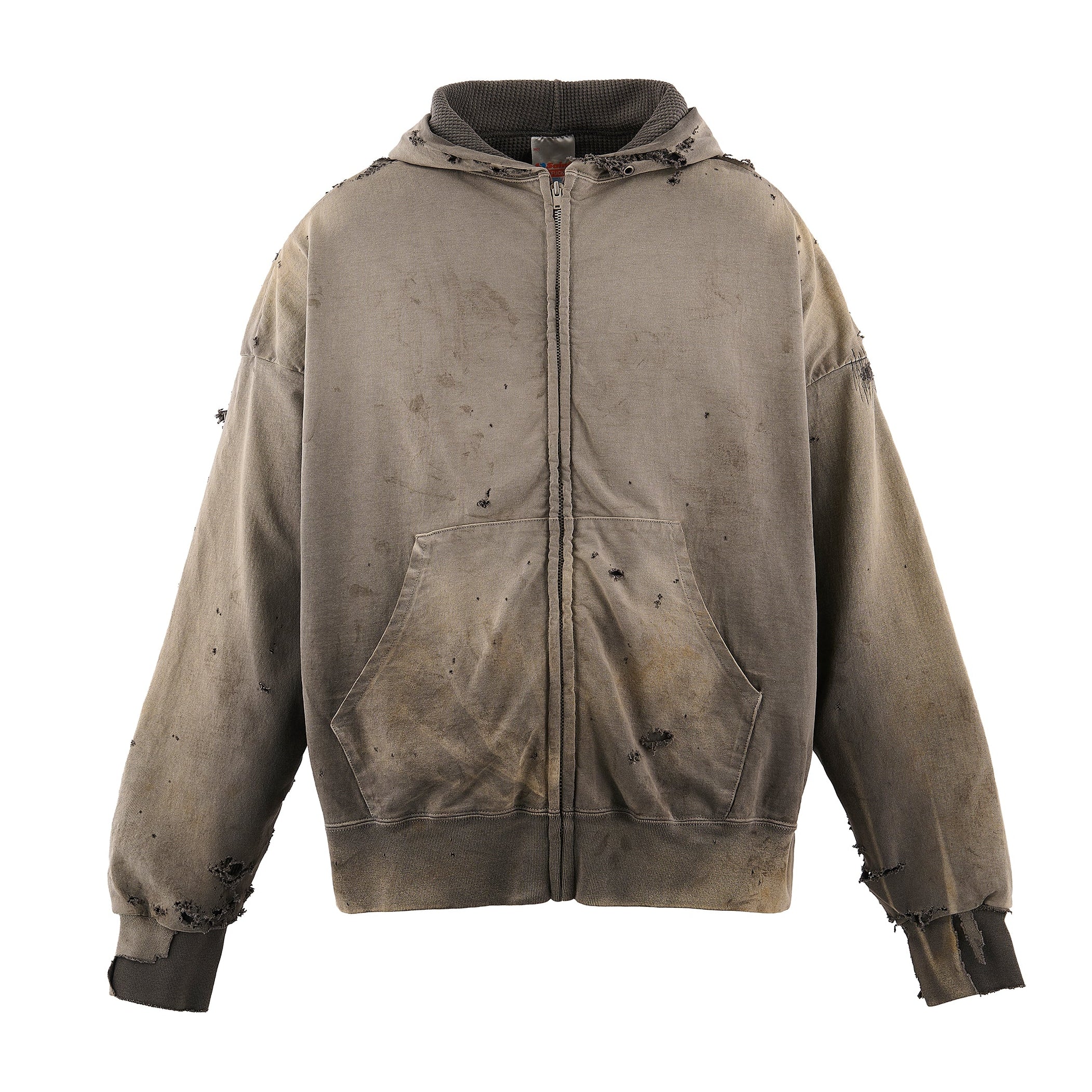 Double Face Zip Hoodie