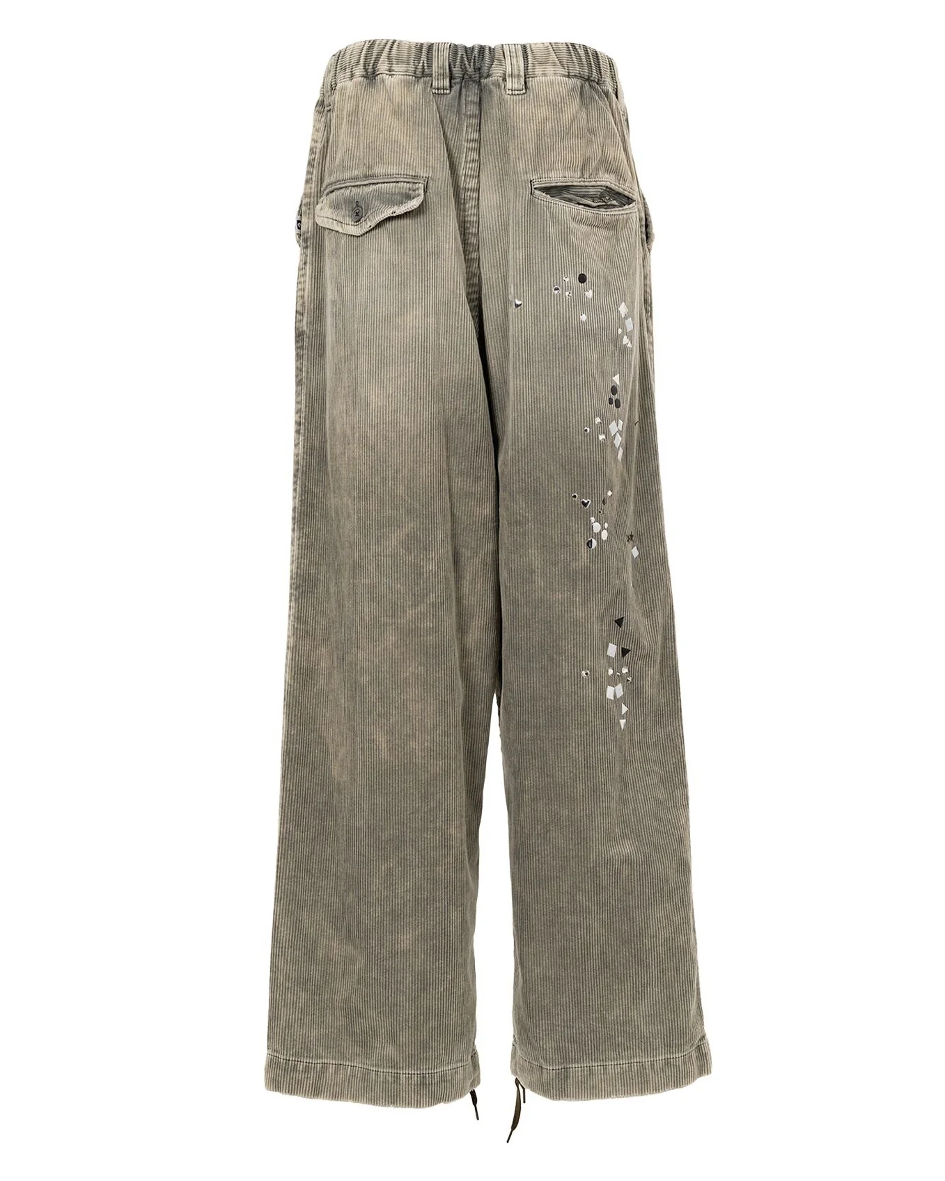 Embellished Corduroy Pants - Image 2