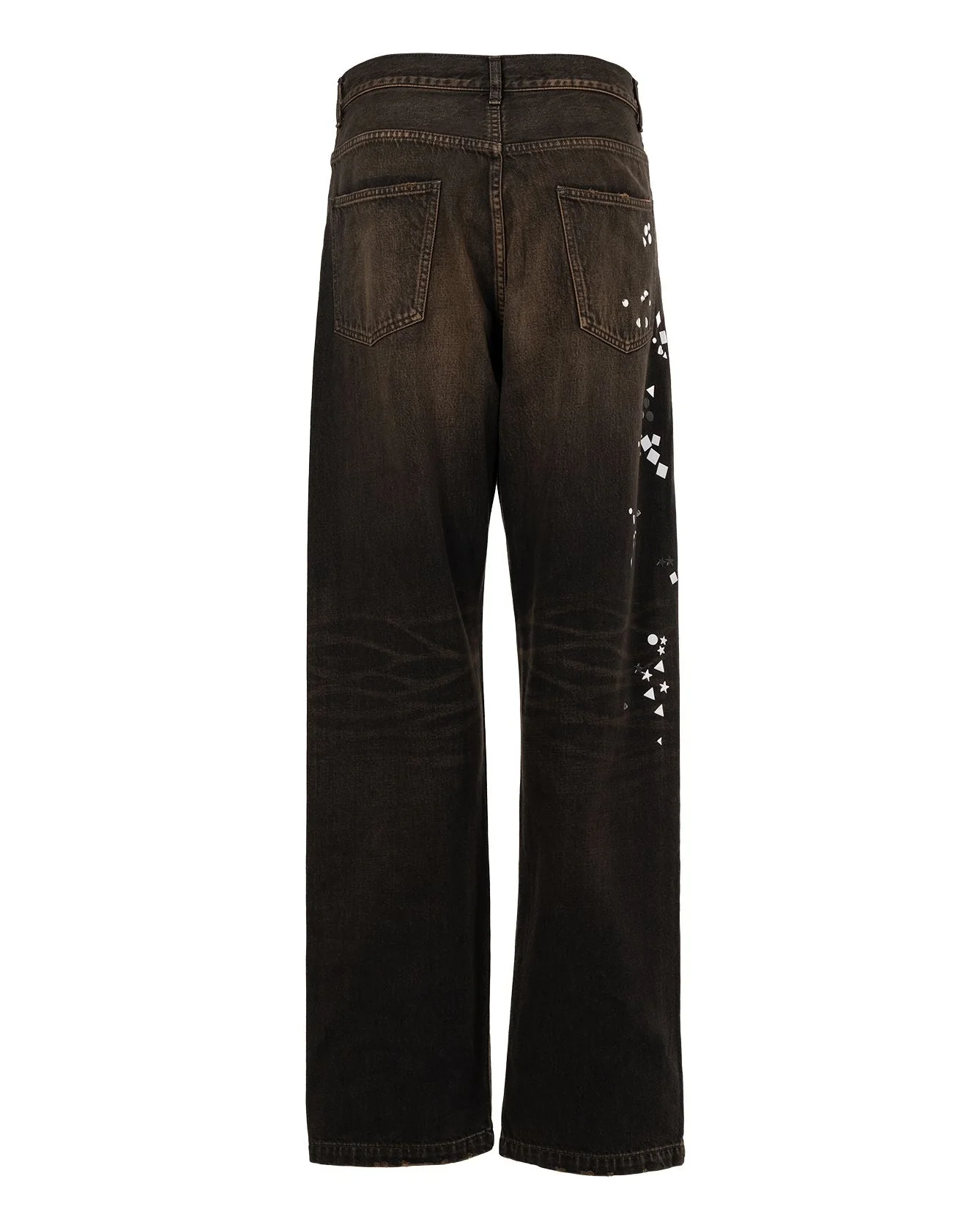 Embellished Denim Pants - Image 2