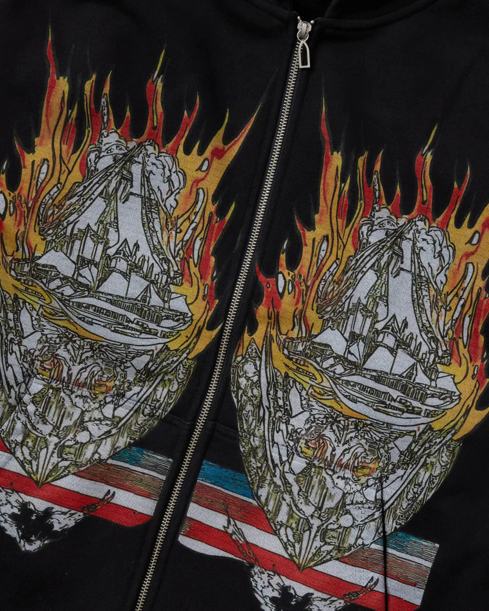 Engulfed Memories Zip Up - Image 2