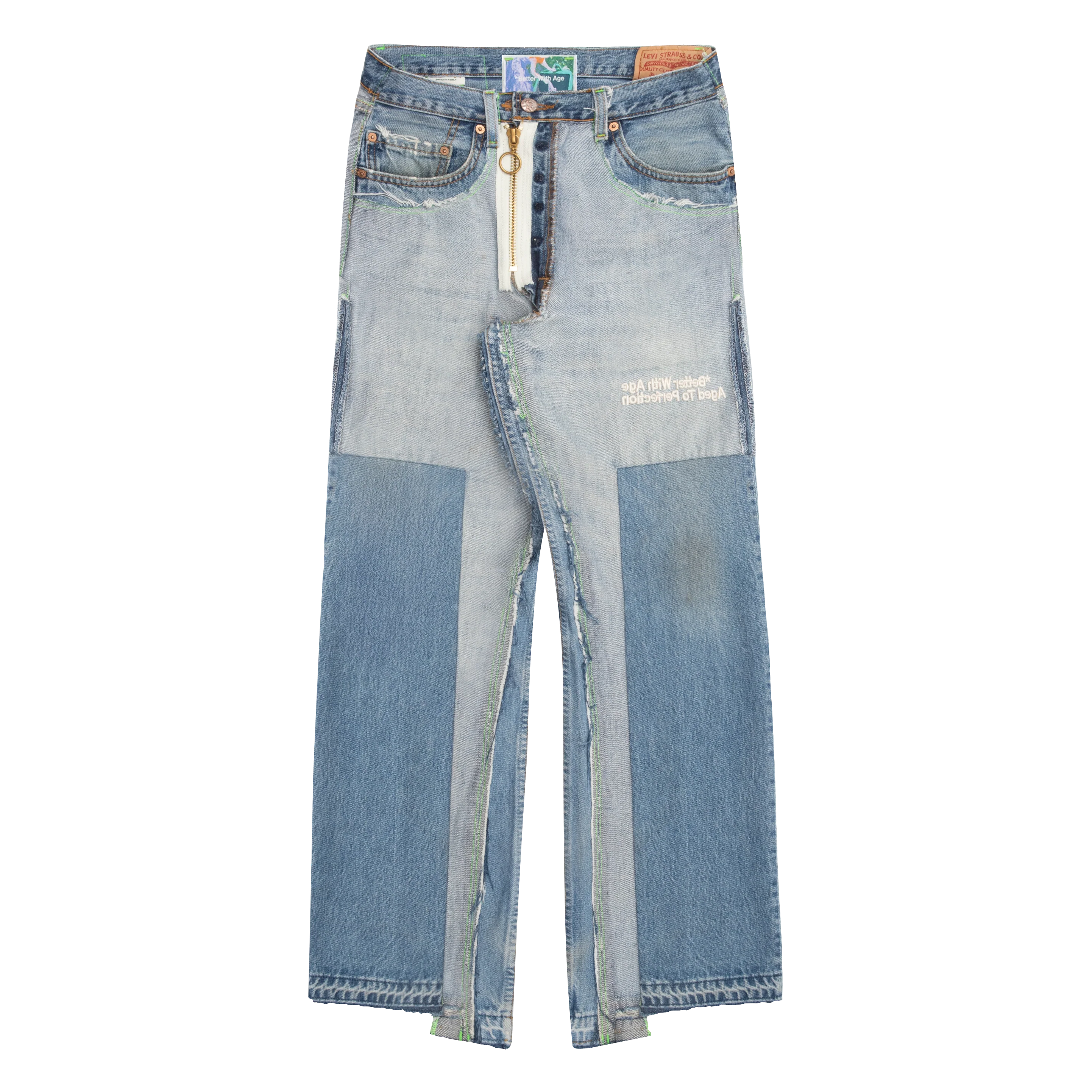 Escapade Reconstructed Denim Trouser