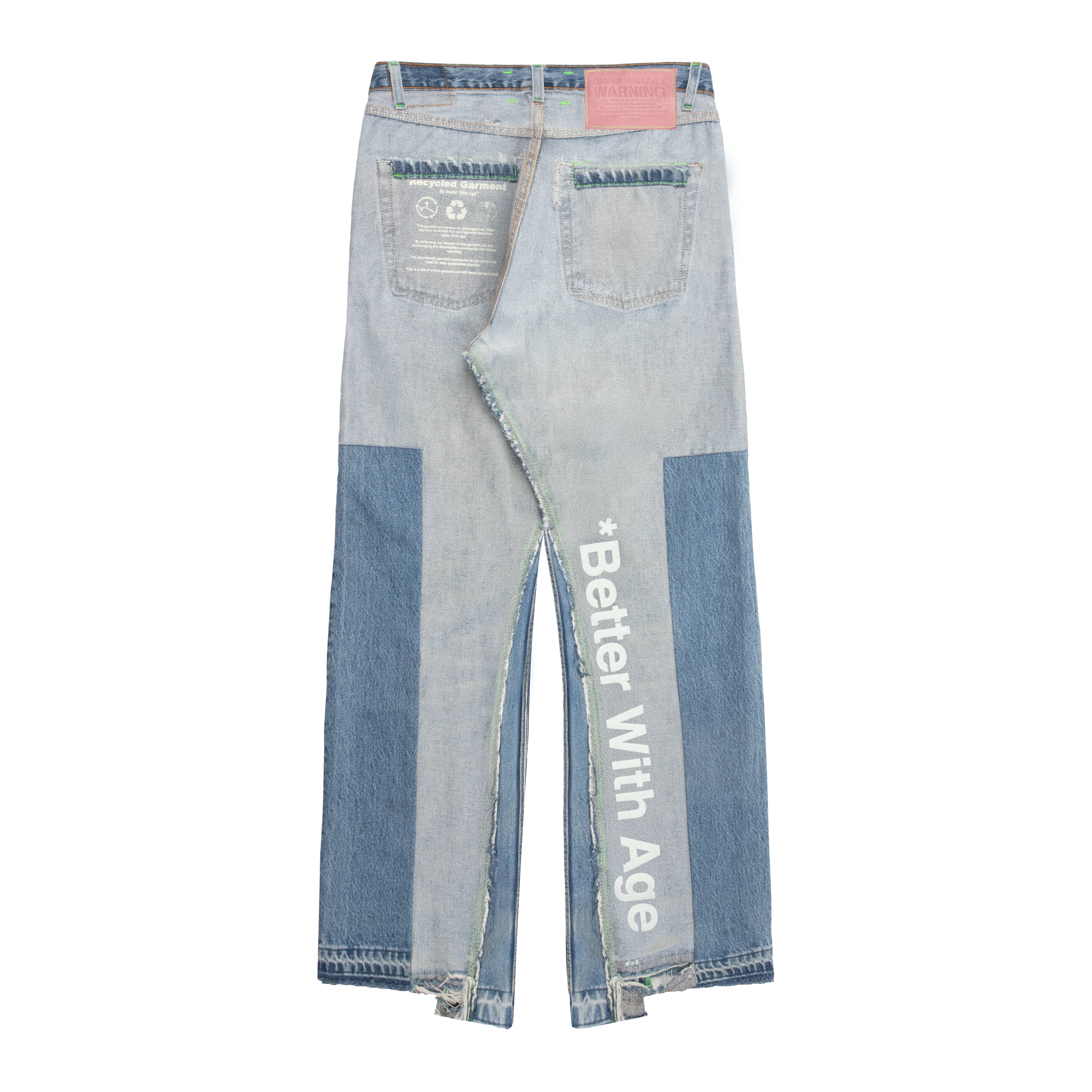 Escapade Reconstructed Denim Trouser - Image 2