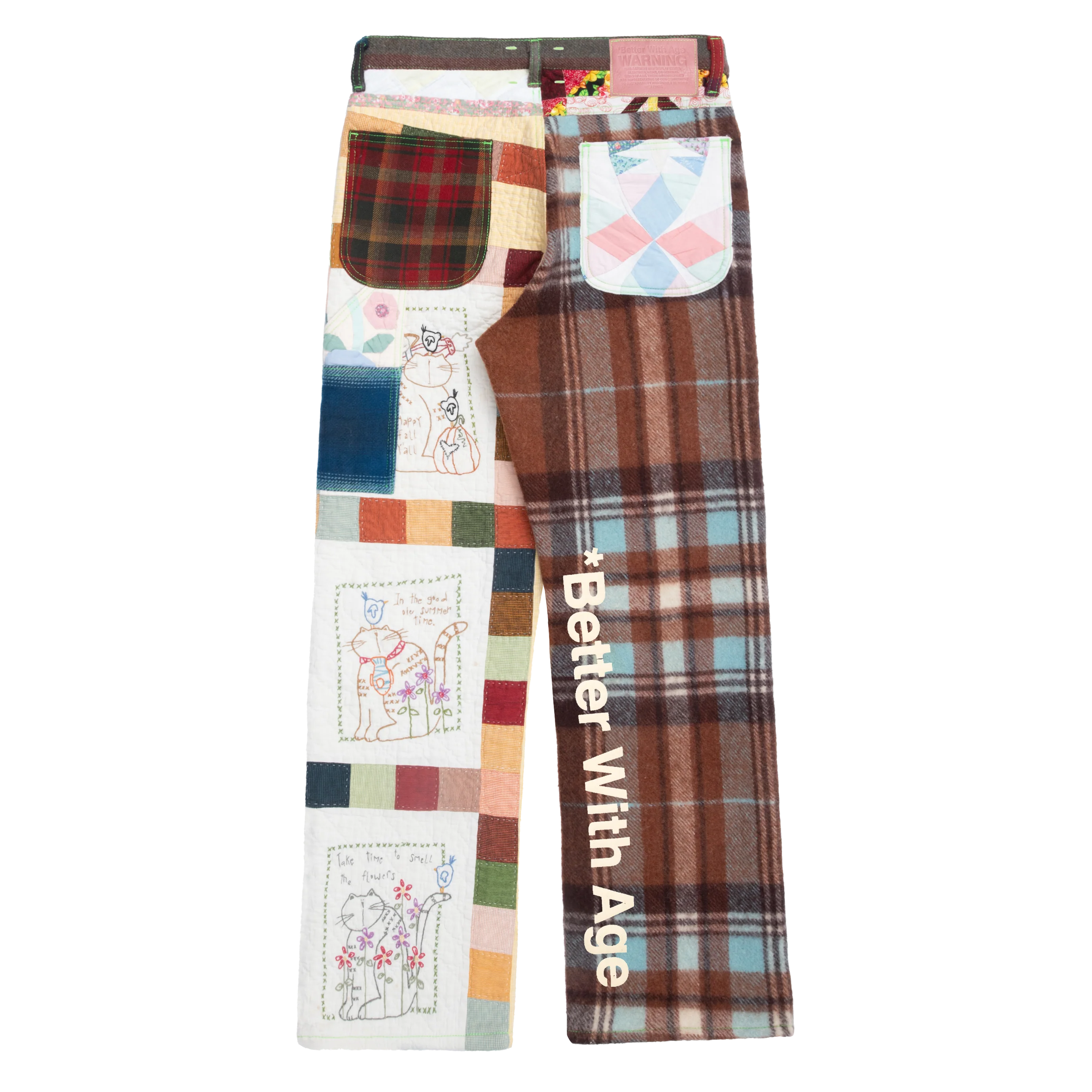Esther Mixed Media Trouser - Image 2