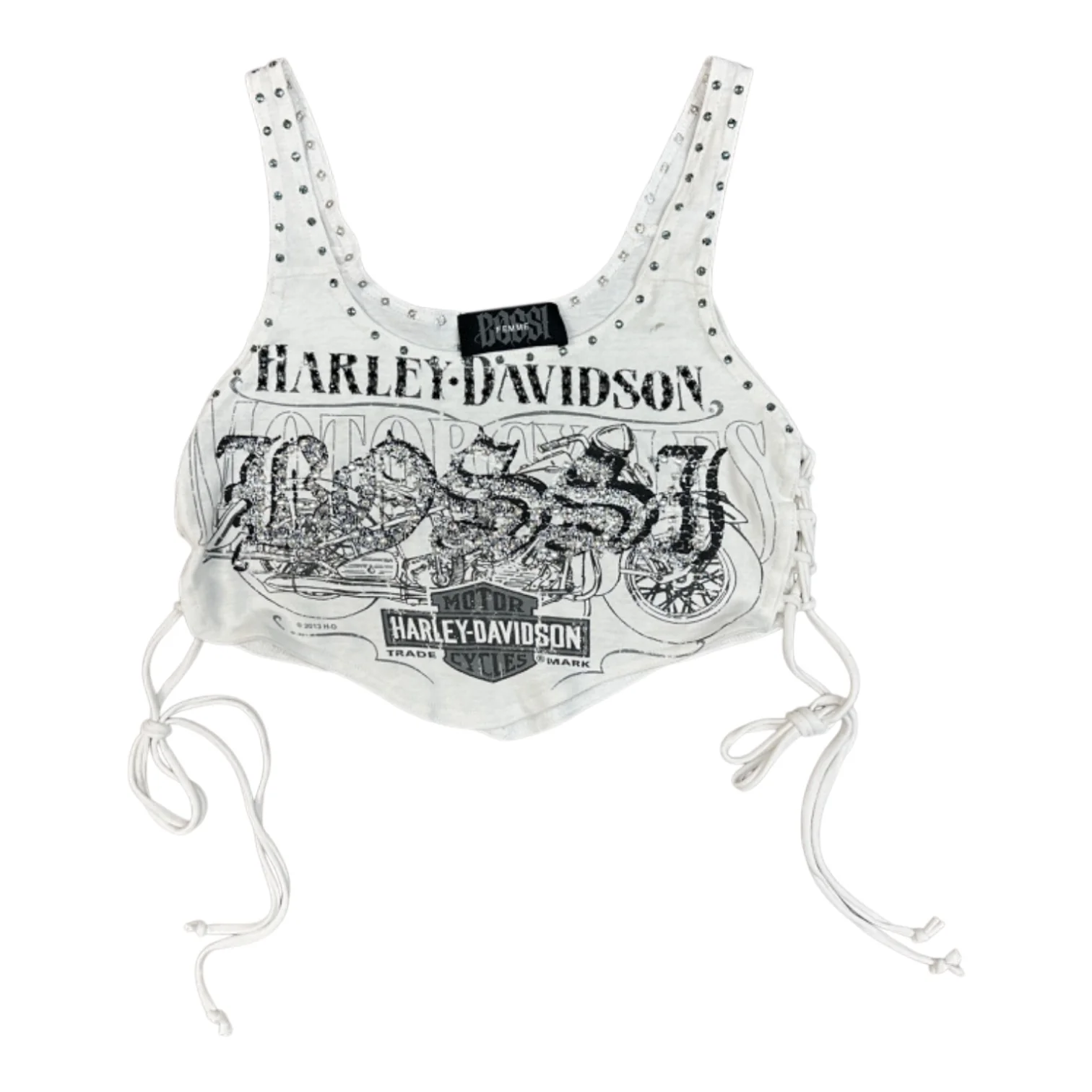 Femme Rhinestone Vintage Tees - Image 102