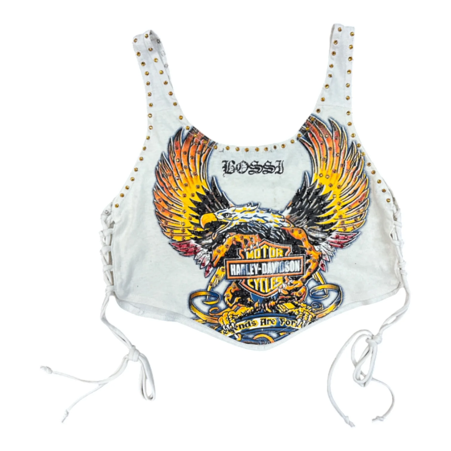 Femme Rhinestone Vintage Tees - Image 109