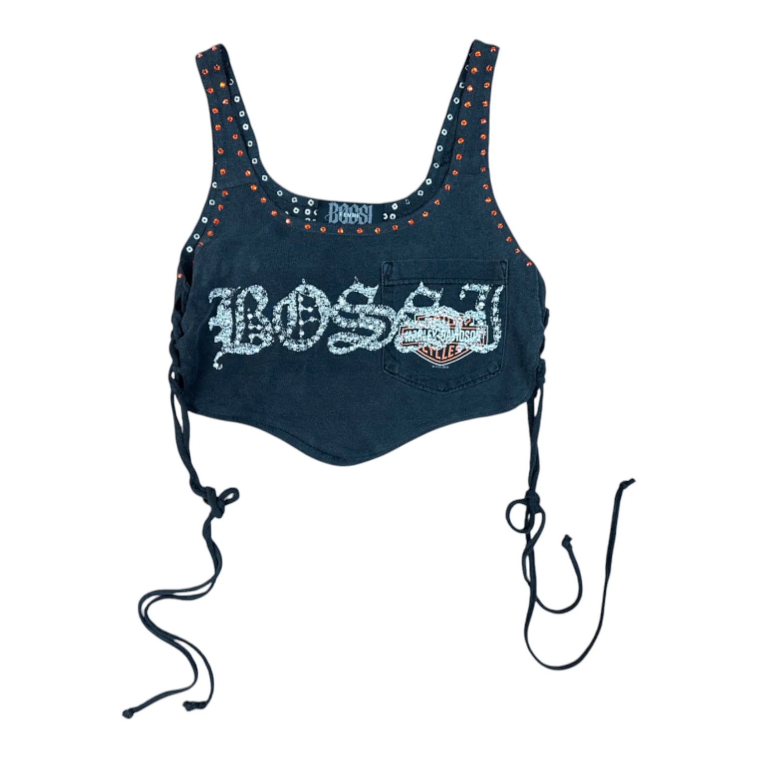 Femme Rhinestone Vintage Tees - Image 11