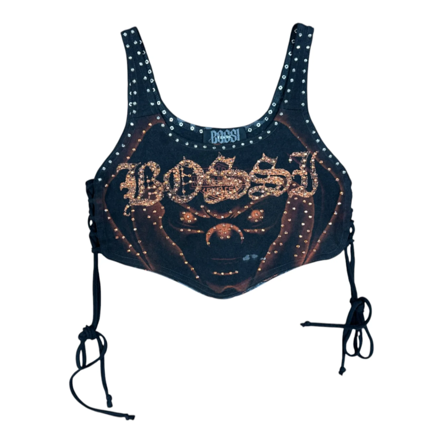 Femme Rhinestone Vintage Tees - Image 13
