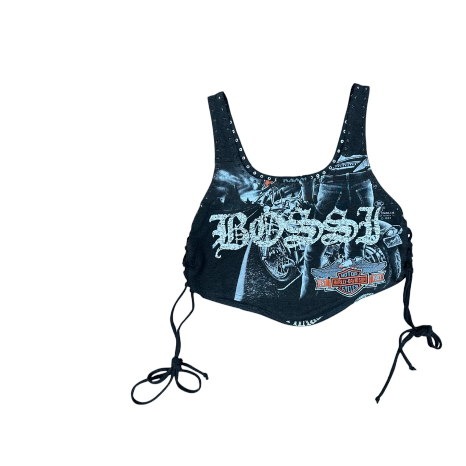 Femme Rhinestone Vintage Tees - Image 17