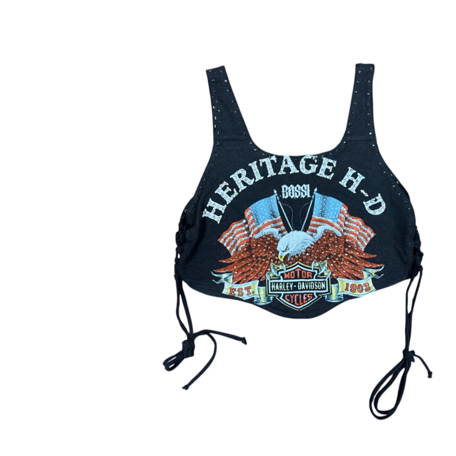 Femme Rhinestone Vintage Tees - Image 18