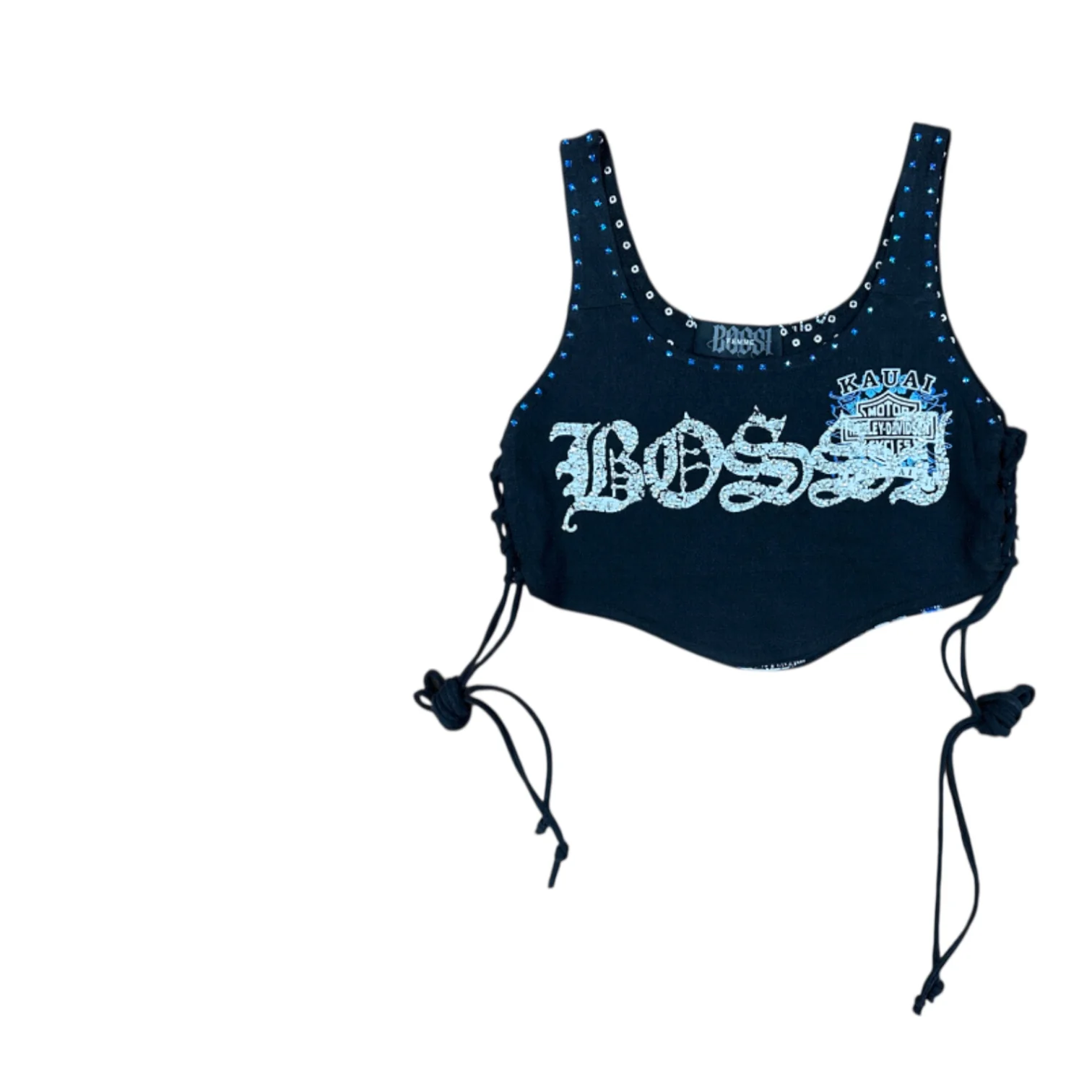 Femme Rhinestone Vintage Tees - Image 21