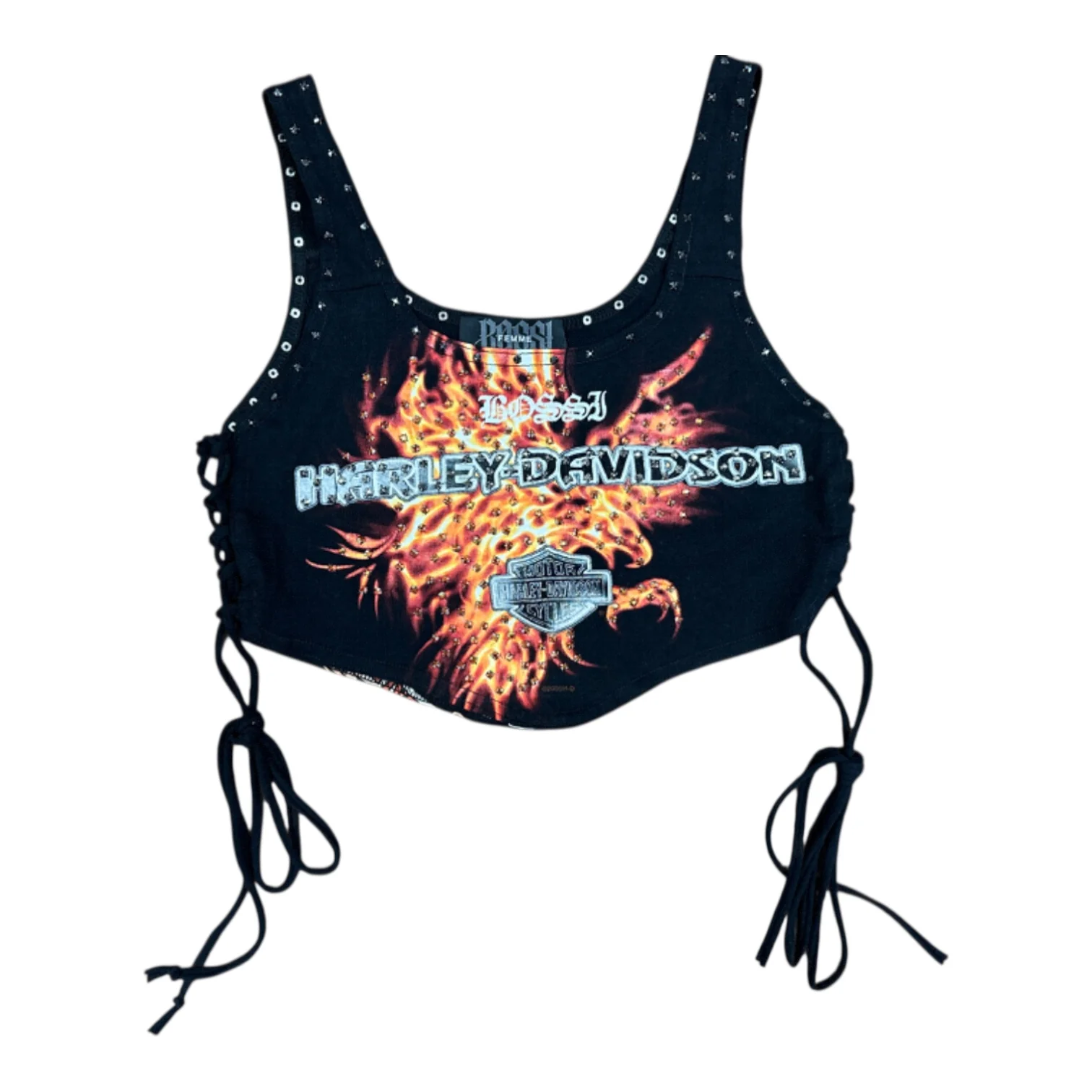 Femme Rhinestone Vintage Tees - Image 23