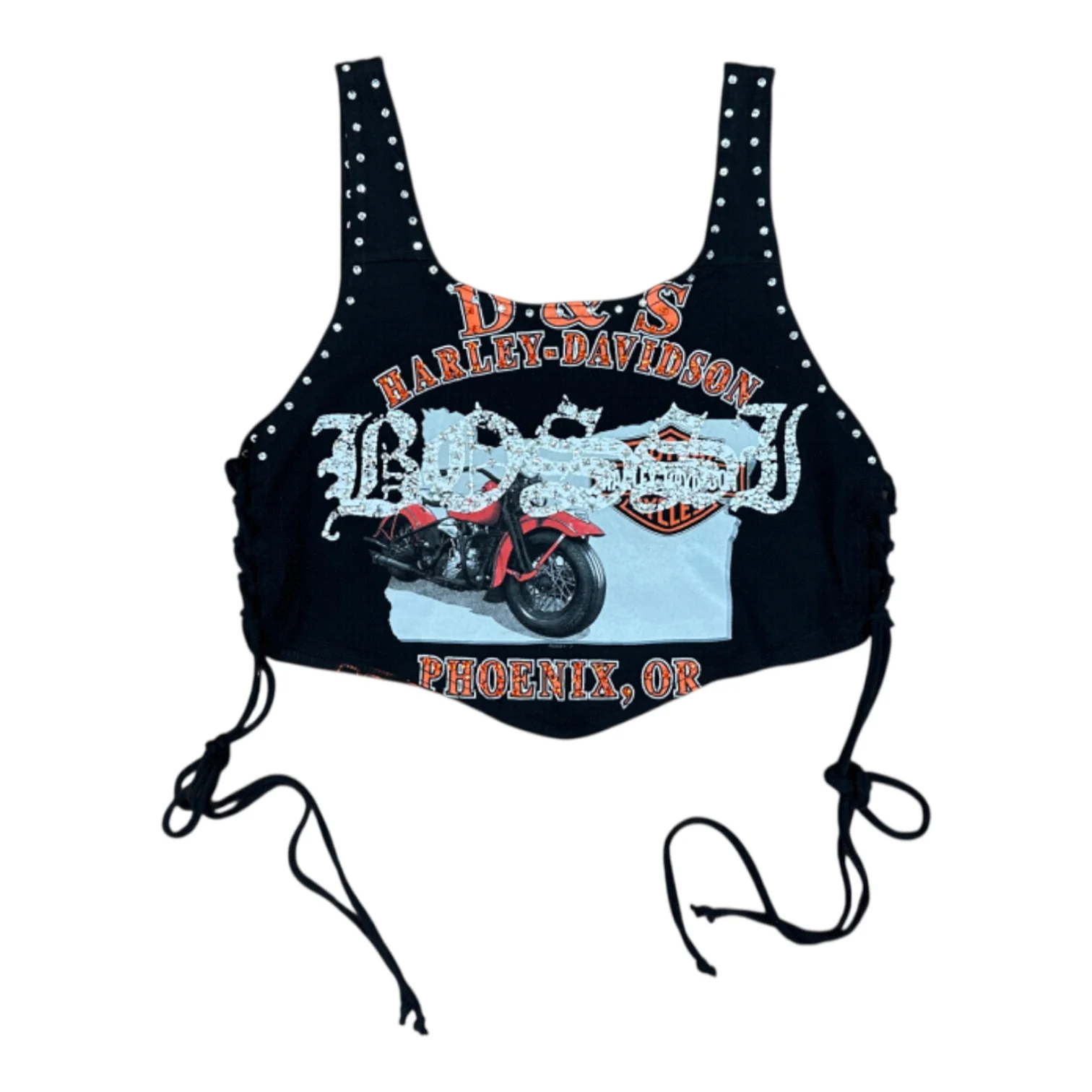 Femme Rhinestone Vintage Tees - Image 36