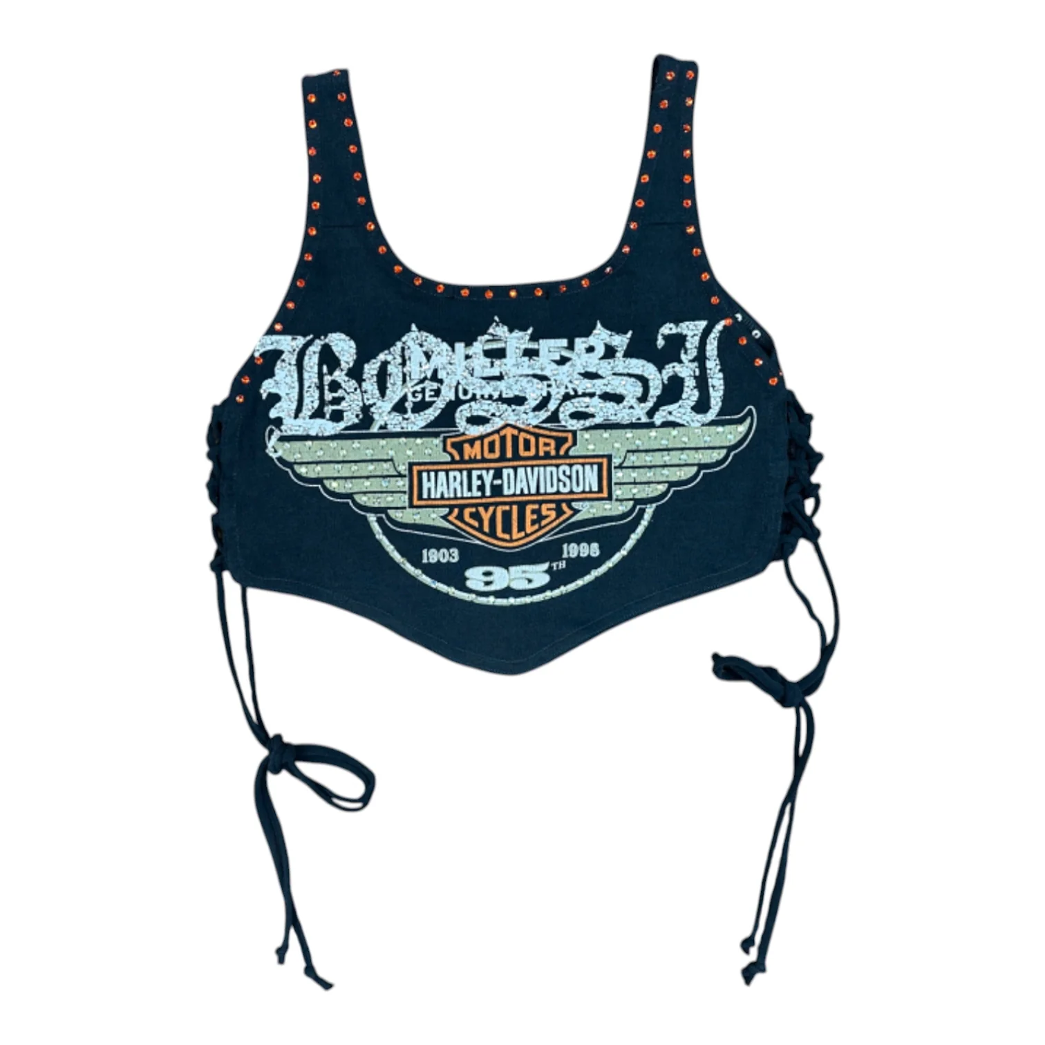 Femme Rhinestone Vintage Tees - Image 50