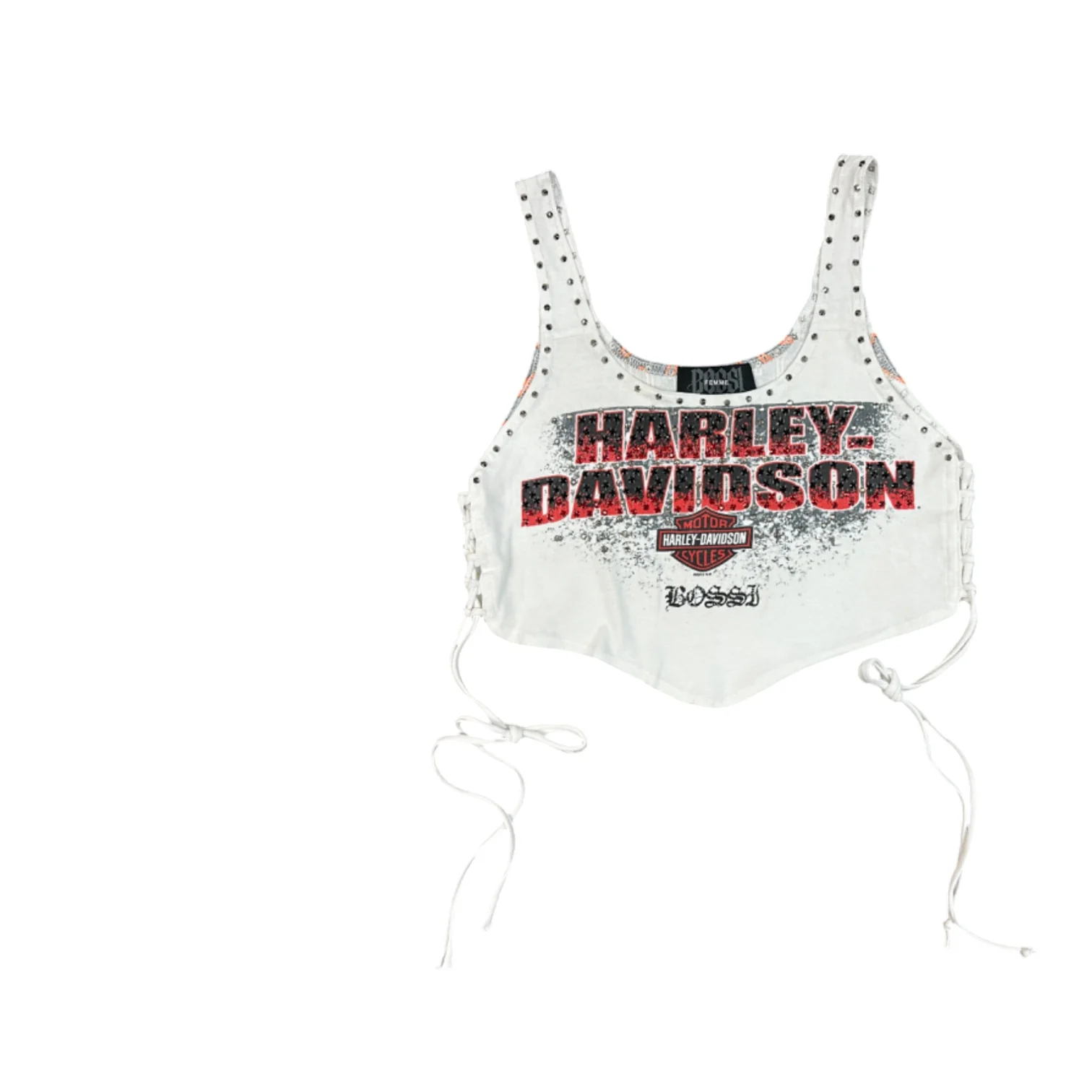 Femme Rhinestone Vintage Tees - Image 72
