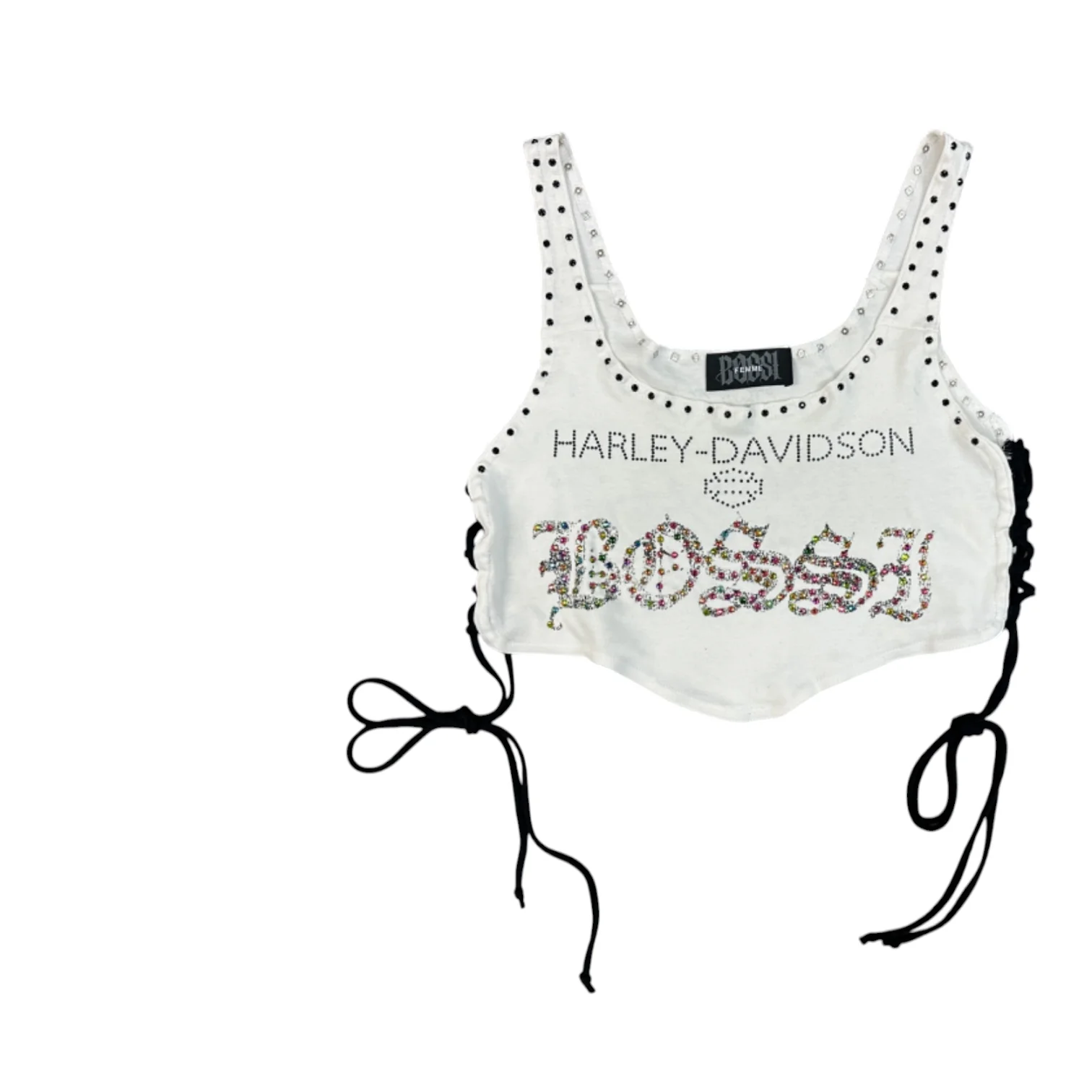 Femme Rhinestone Vintage Tees - Image 76