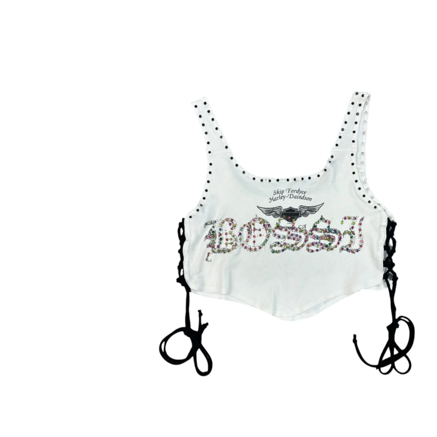 Femme Rhinestone Vintage Tees - Image 77