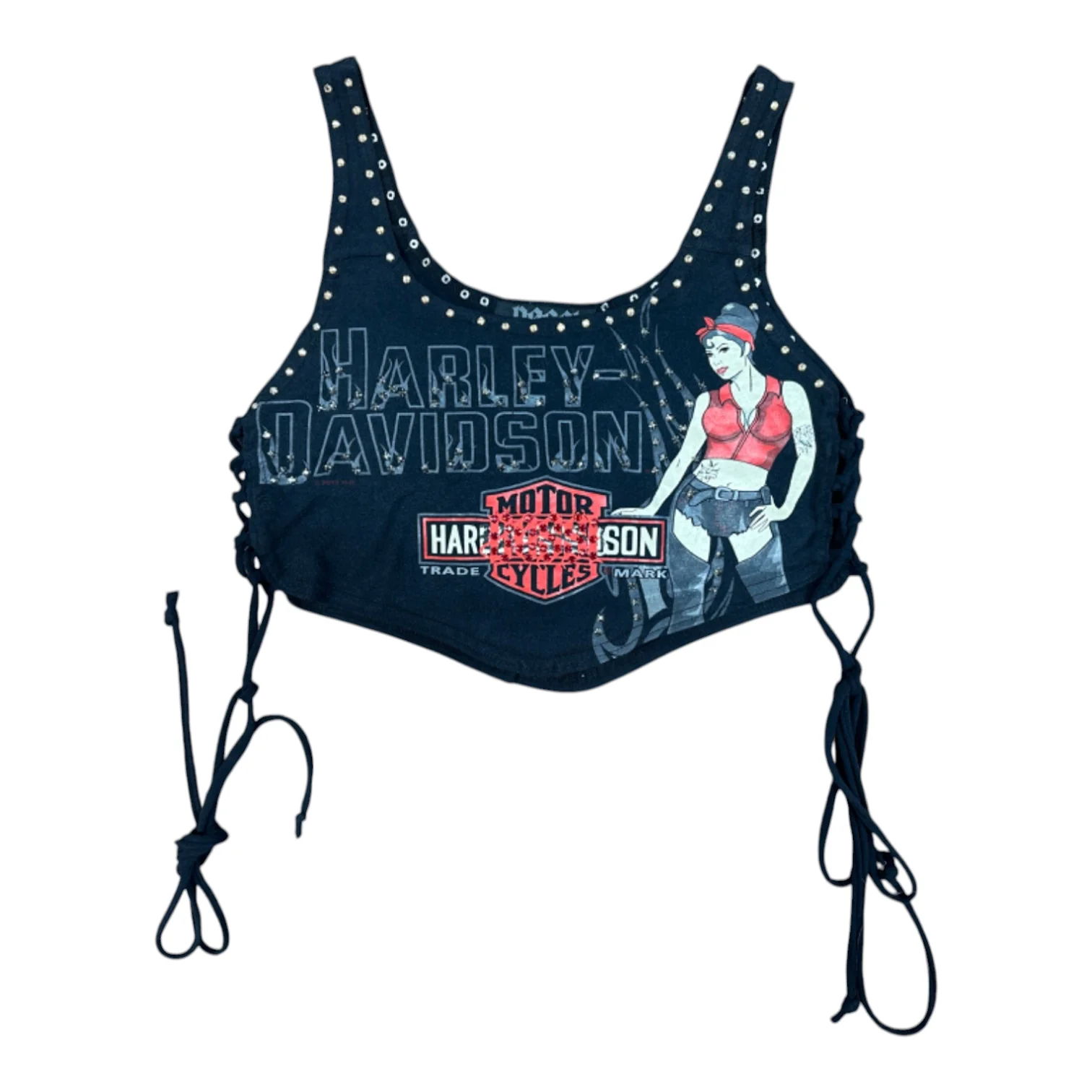 Femme Rhinestone Vintage Tees - Image 9