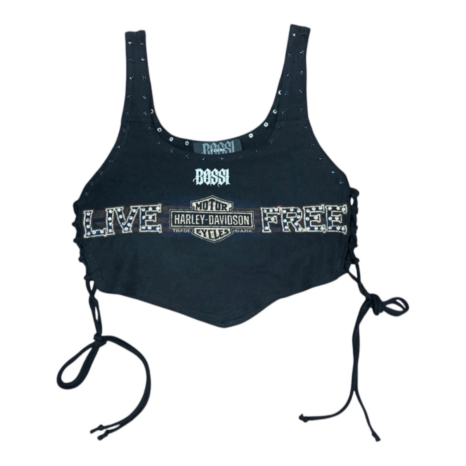 Femme Rhinestone Vintage Tees - Image 90