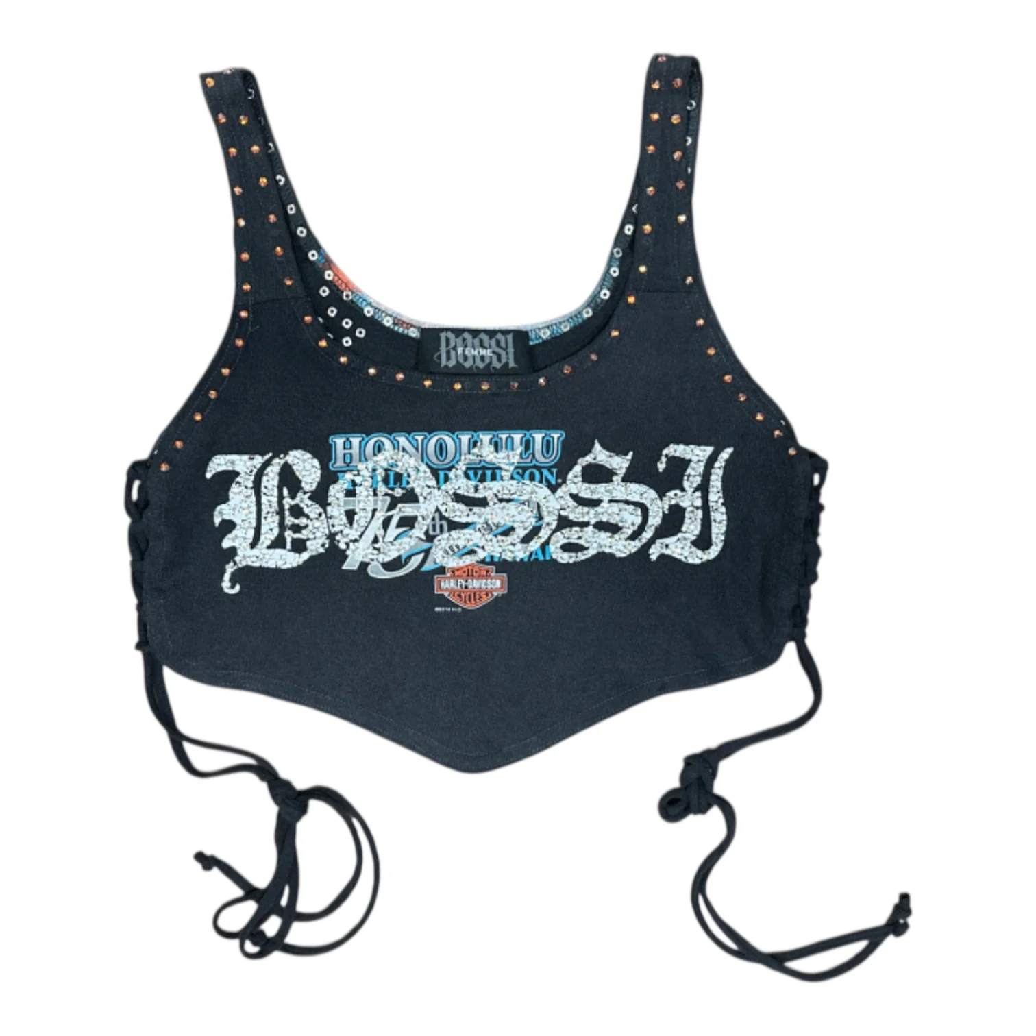 Femme Rhinestone Vintage Tees - Image 94