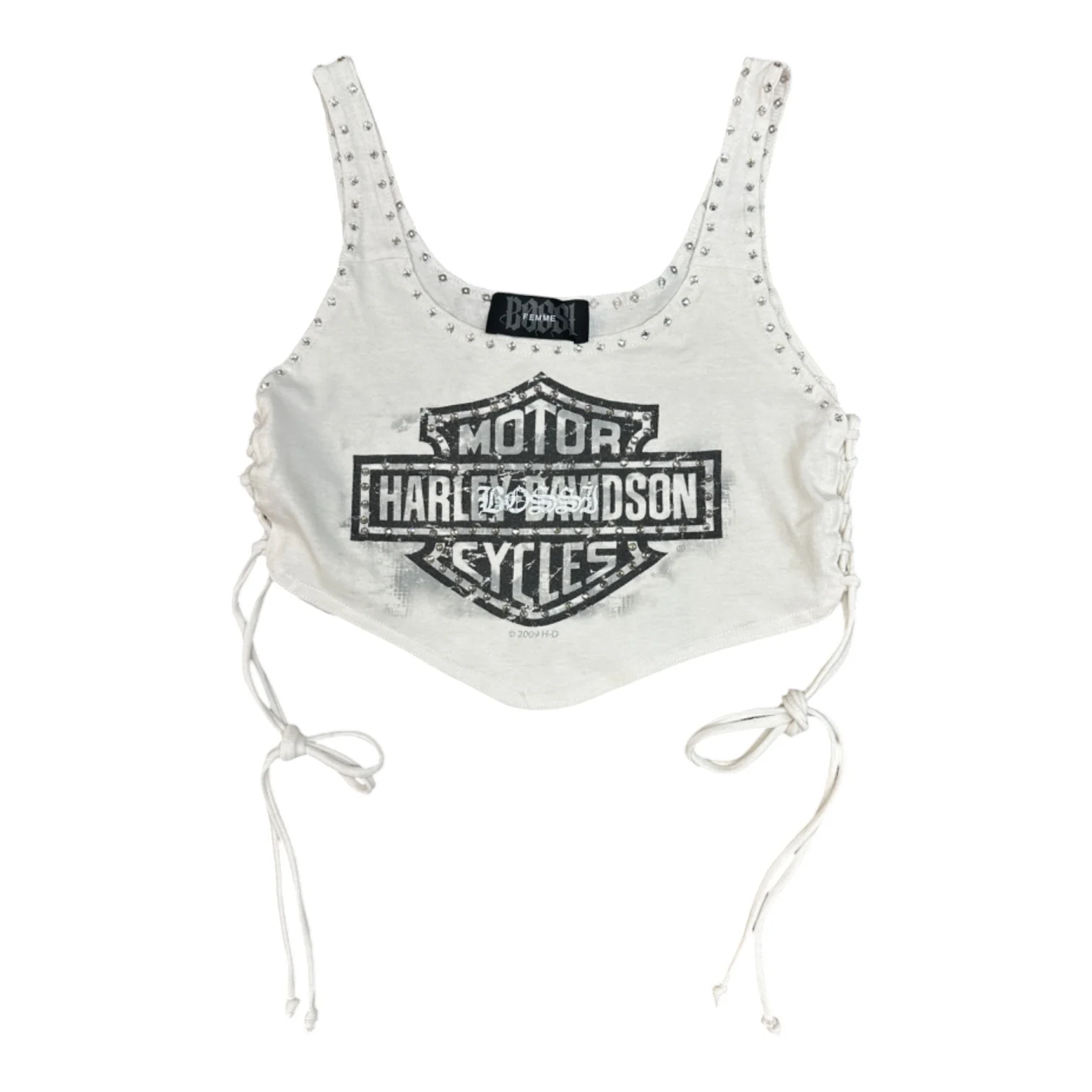 Femme Rhinestone Vintage Tees - Image 96
