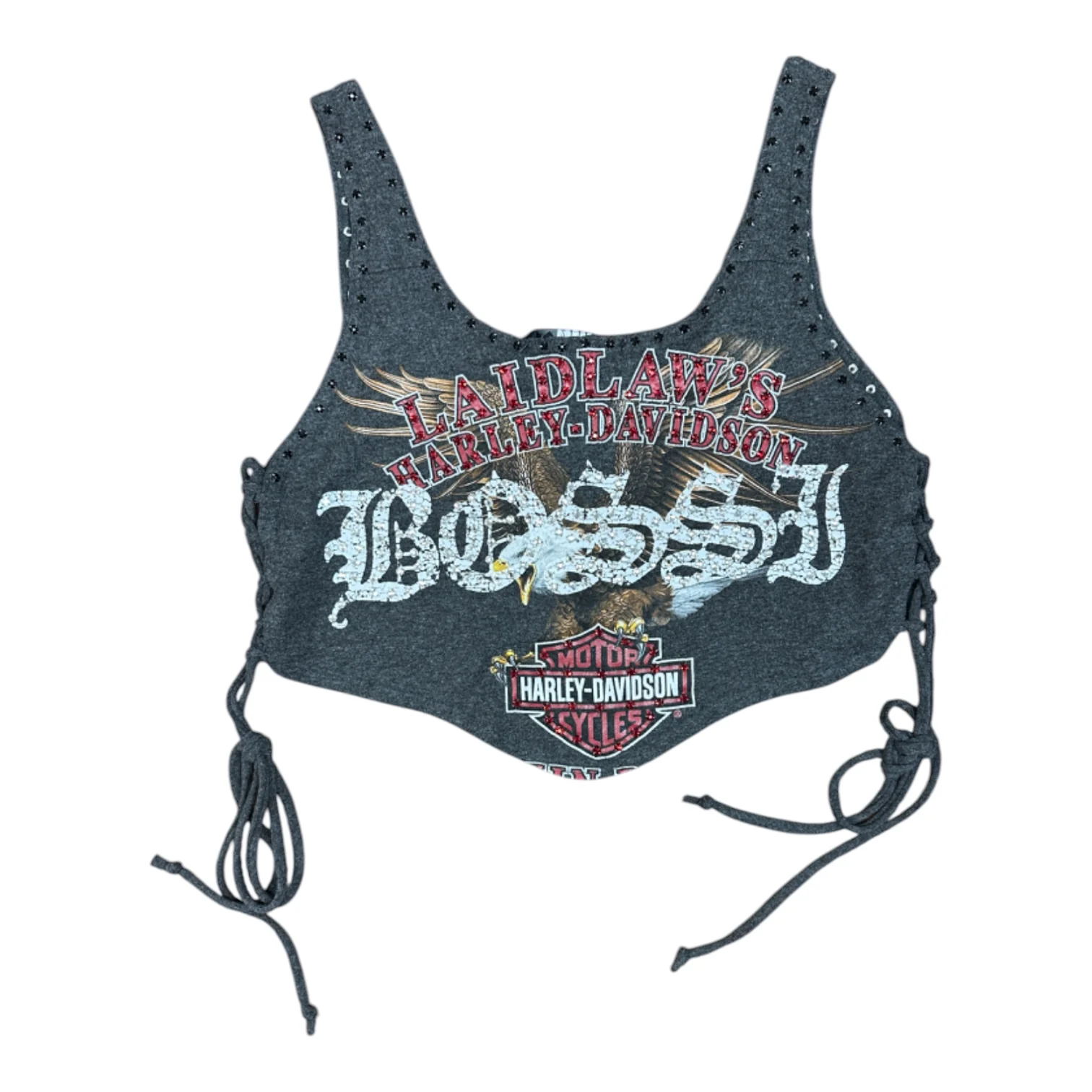 Femme Rhinestone Vintage Tees - Image 99