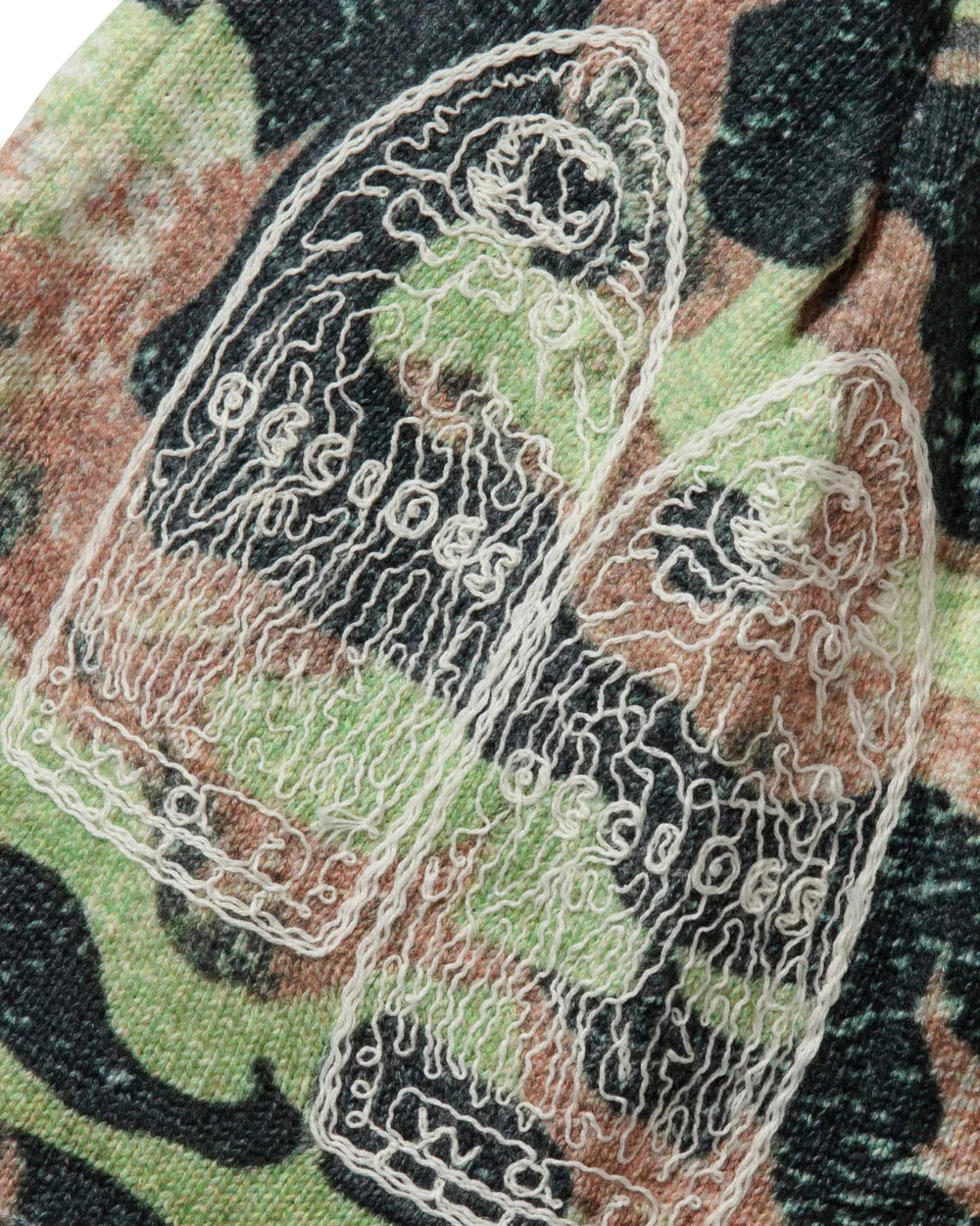 Flame Camo Knit Hat - Image 2