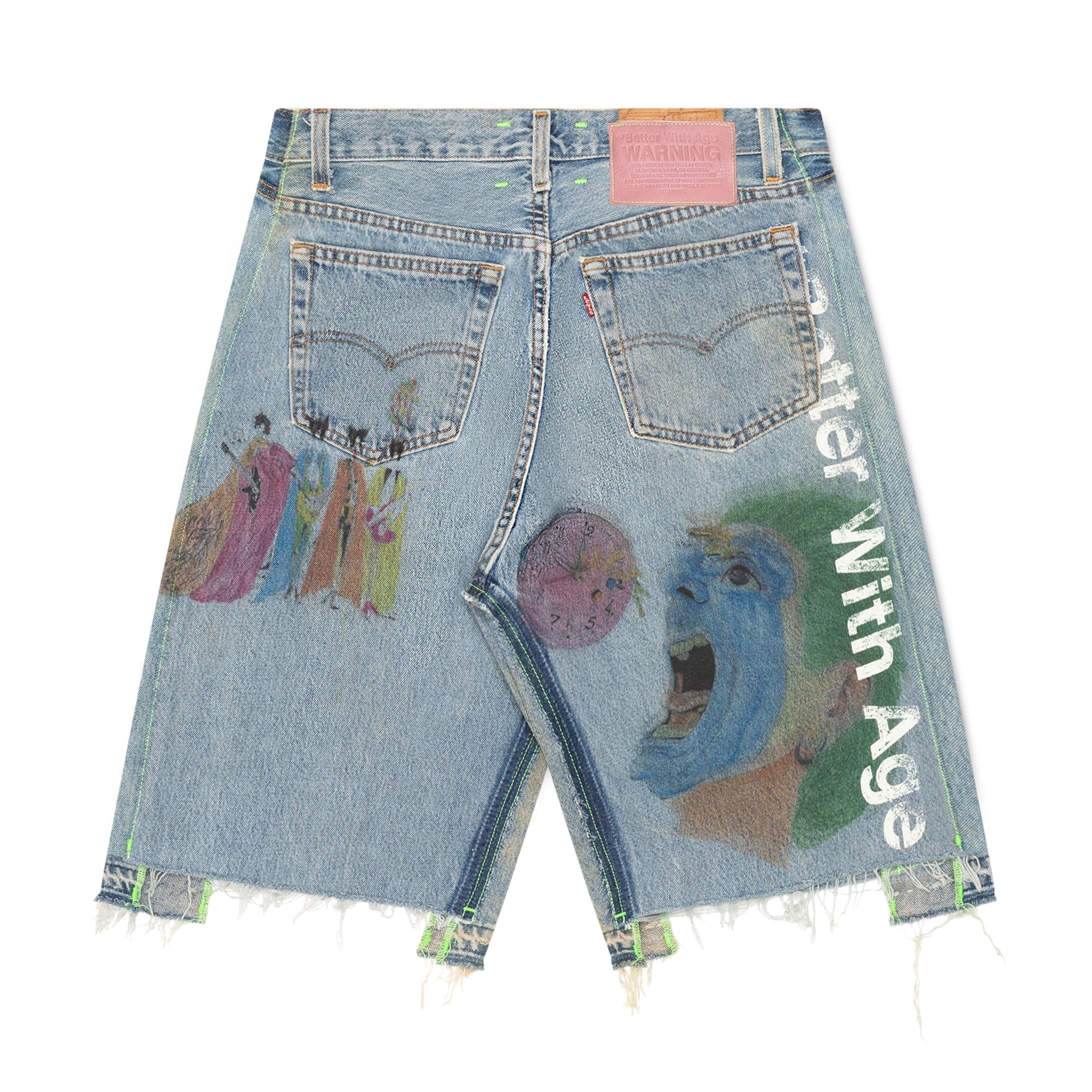 Harrison Triple-Wide Denim Short - Image 2