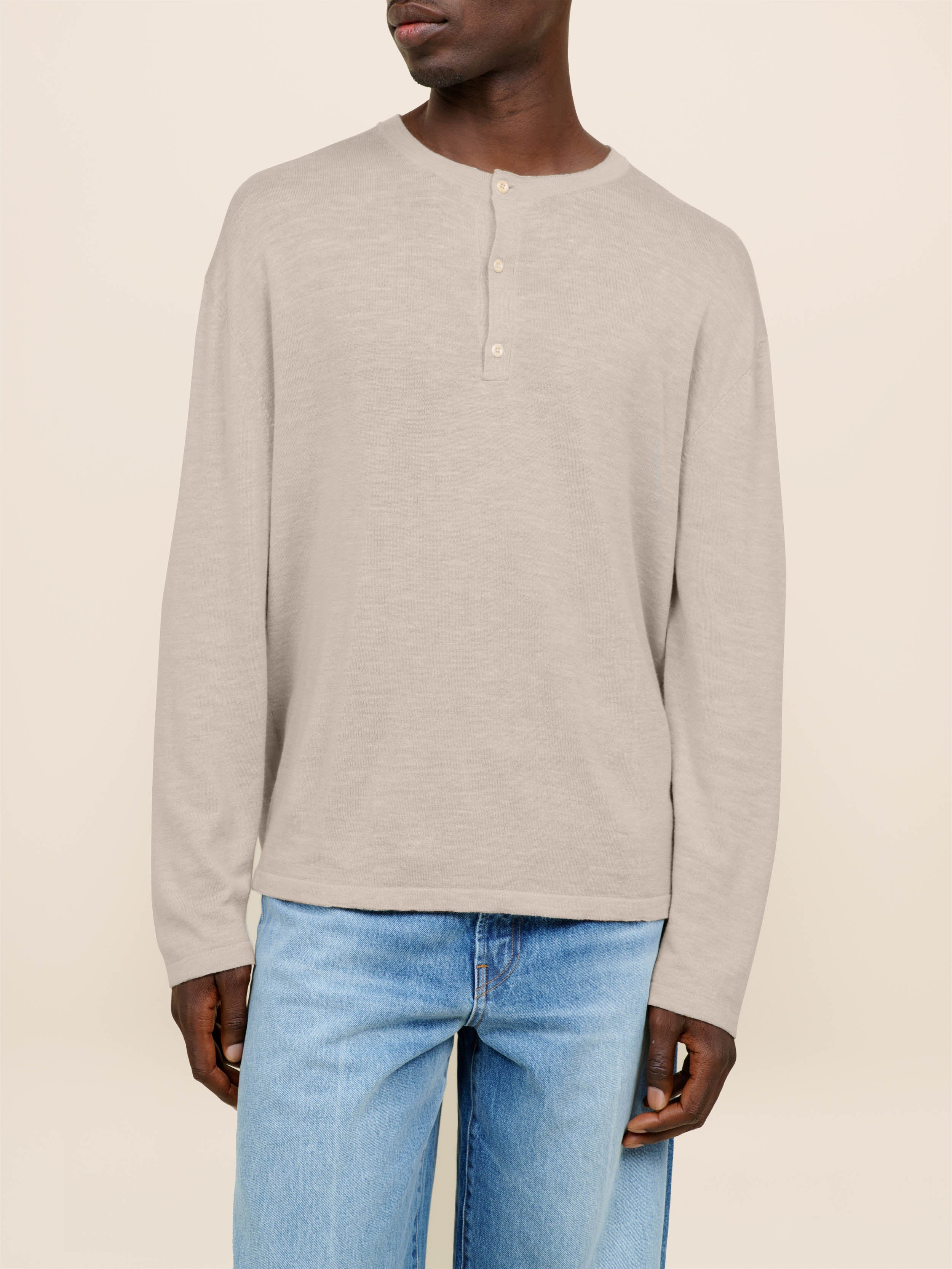 Lenny Knit Henley - Image 3