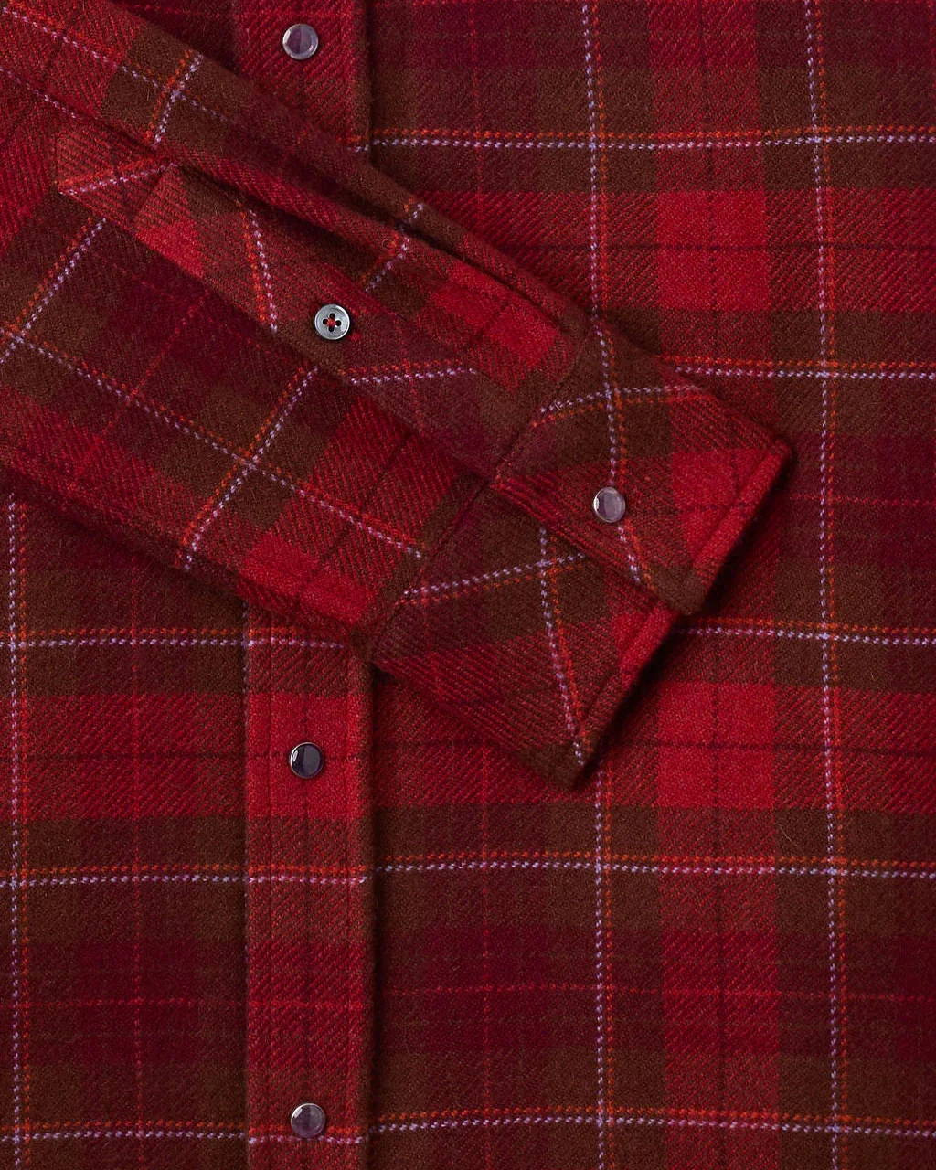 Love Tartan Cashmere Shirt - Image 2