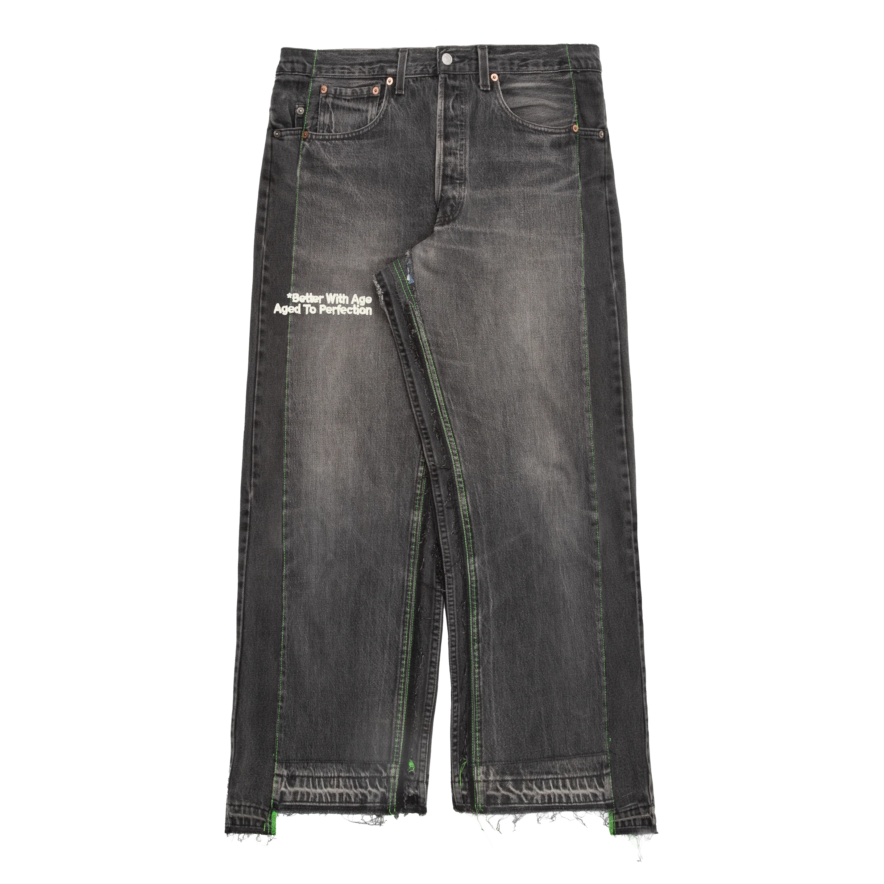 Monroe Triple-Wide Denim Trouser