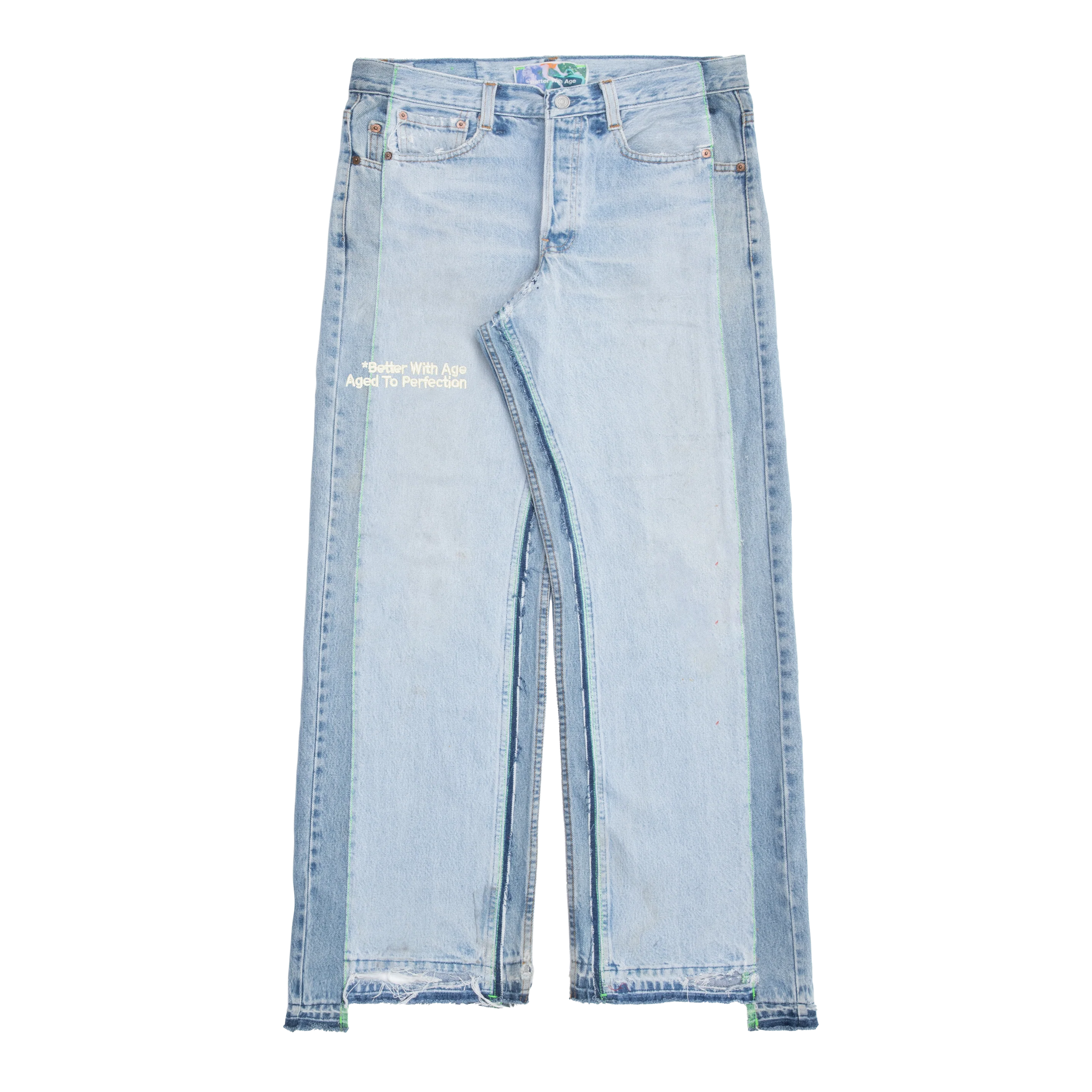 Monroe Triple-Wide Denim Trouser - Image 3