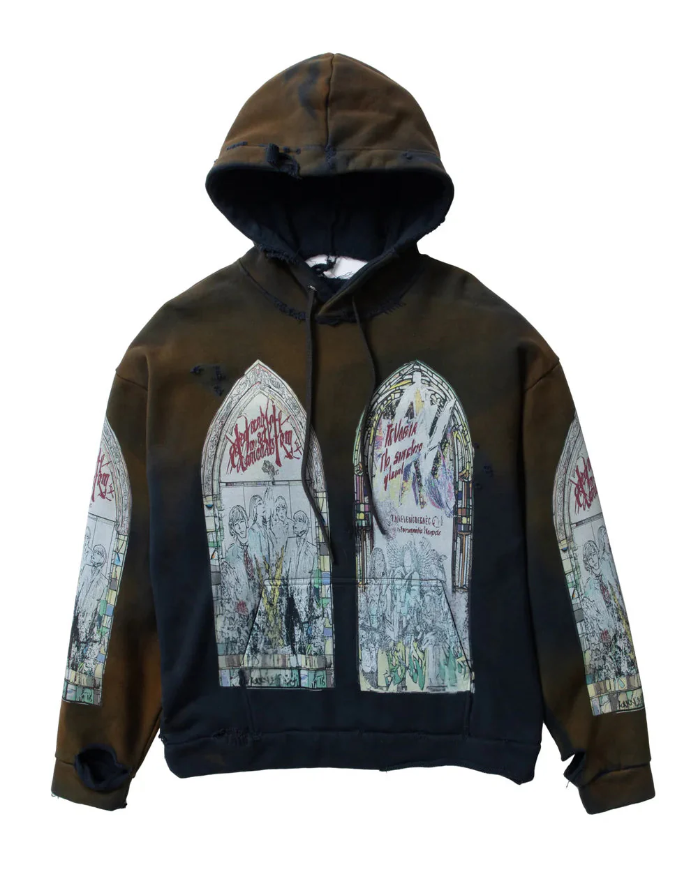 Motley Hooded Pullover