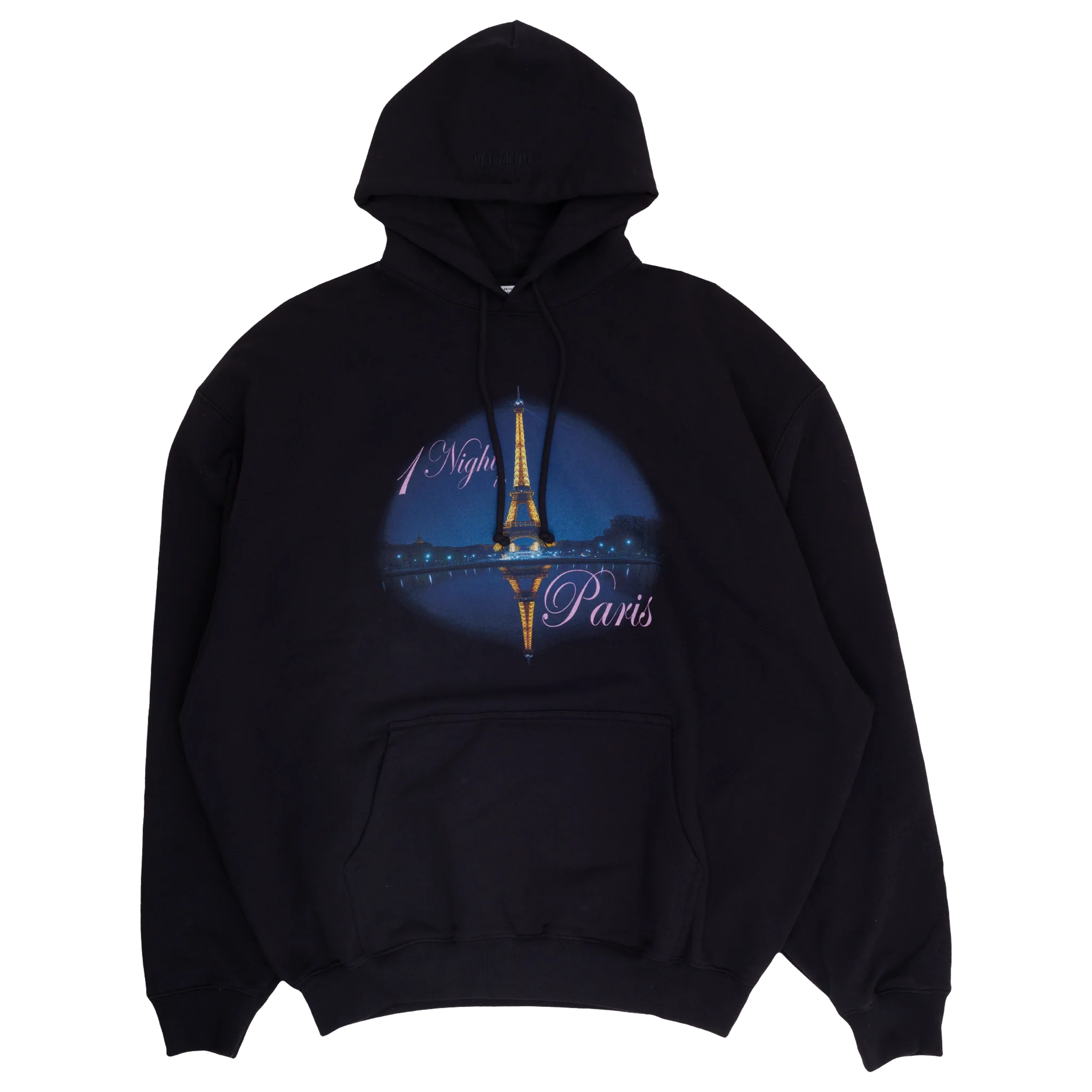 Night in Paris Oversized Hoodie