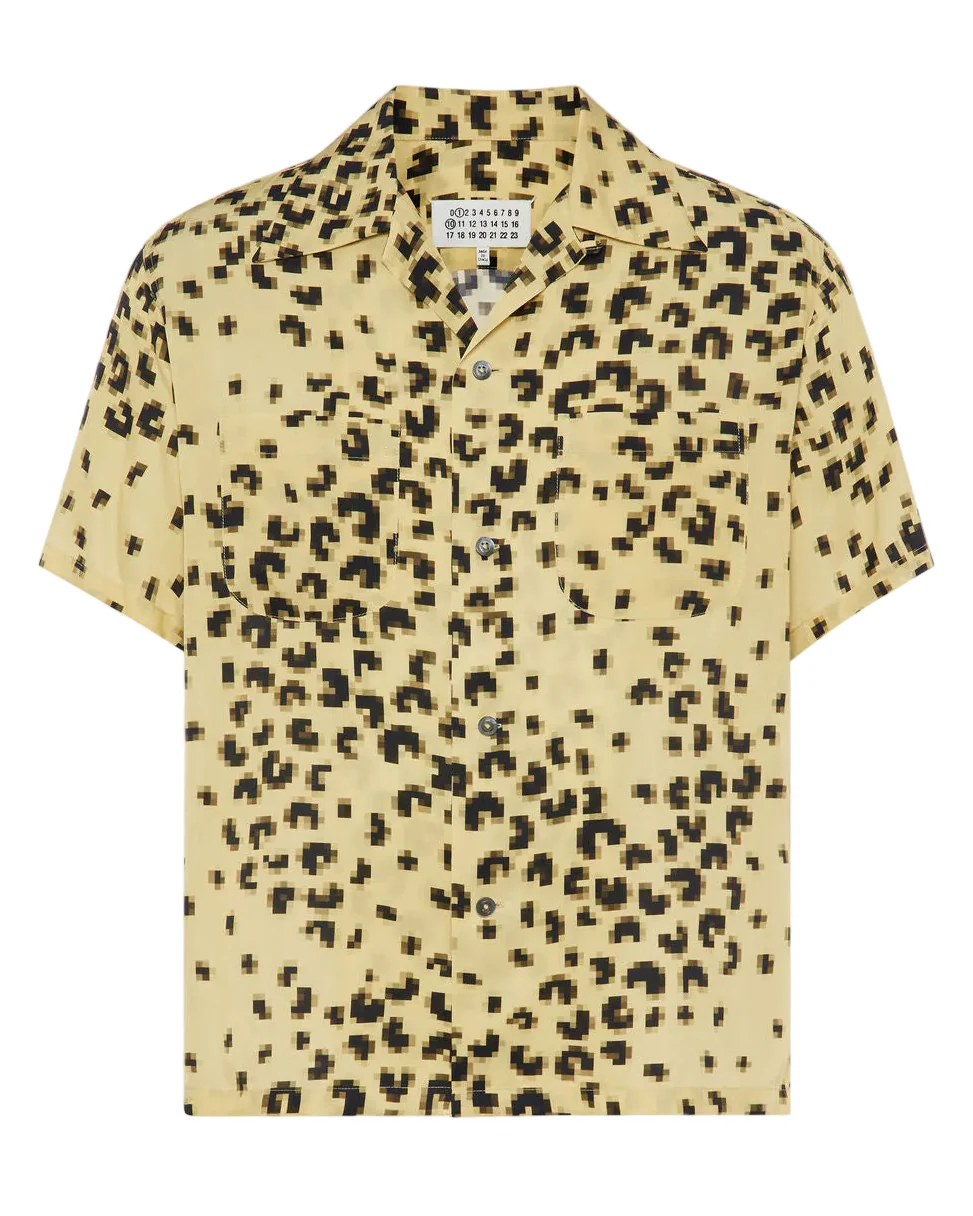 Pixel Leopard Shirt