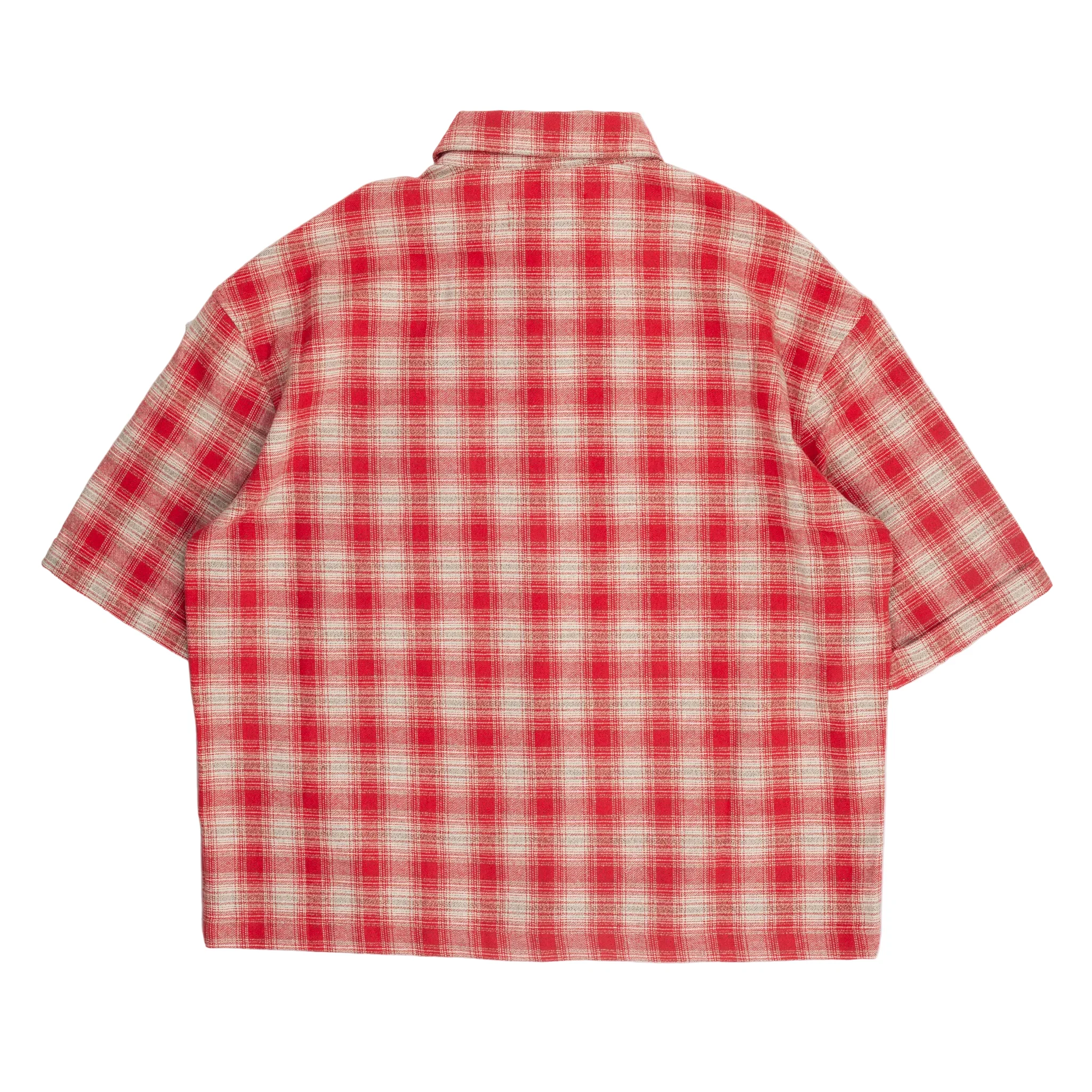 Plaid Cropped SS Shirt - Image 2