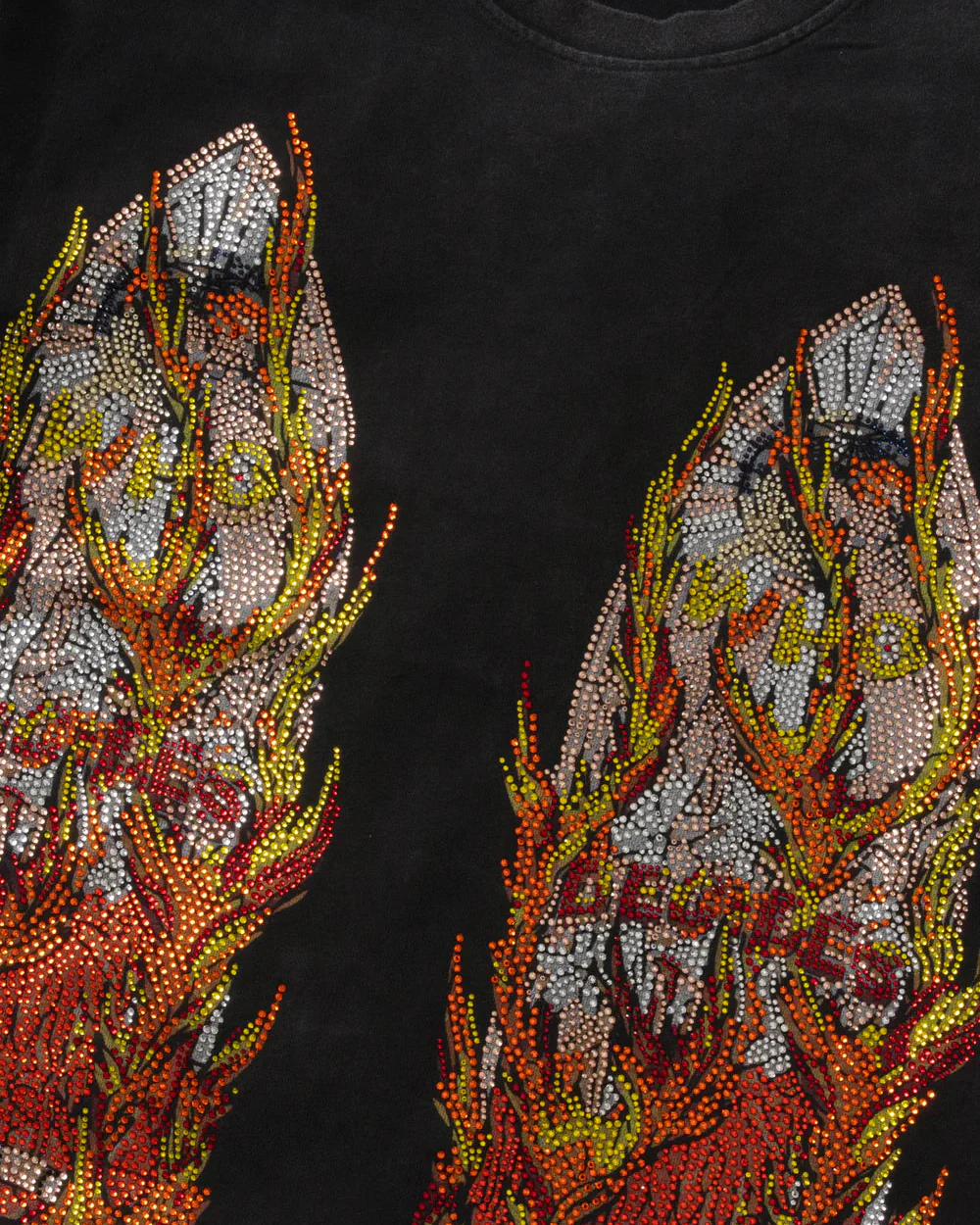 Rhinestone Flame Glass Jersey - Image 5