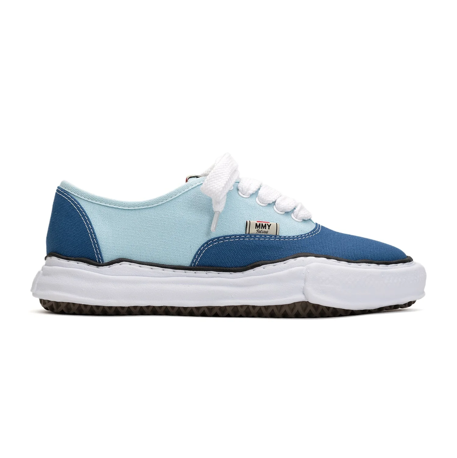 "BAKER" OG Sole Bicolor Canvas Low-top Sneaker - Image 5