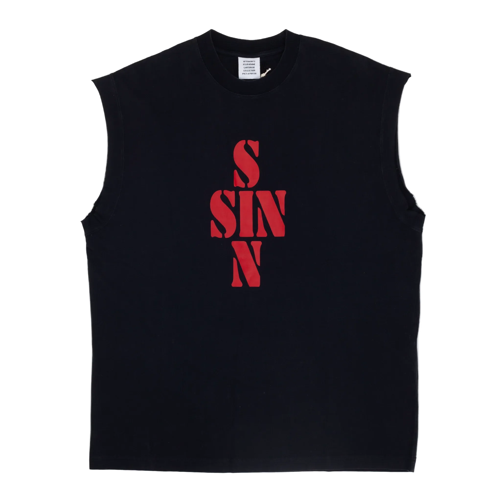 Sin Sleeveless T-Shirt